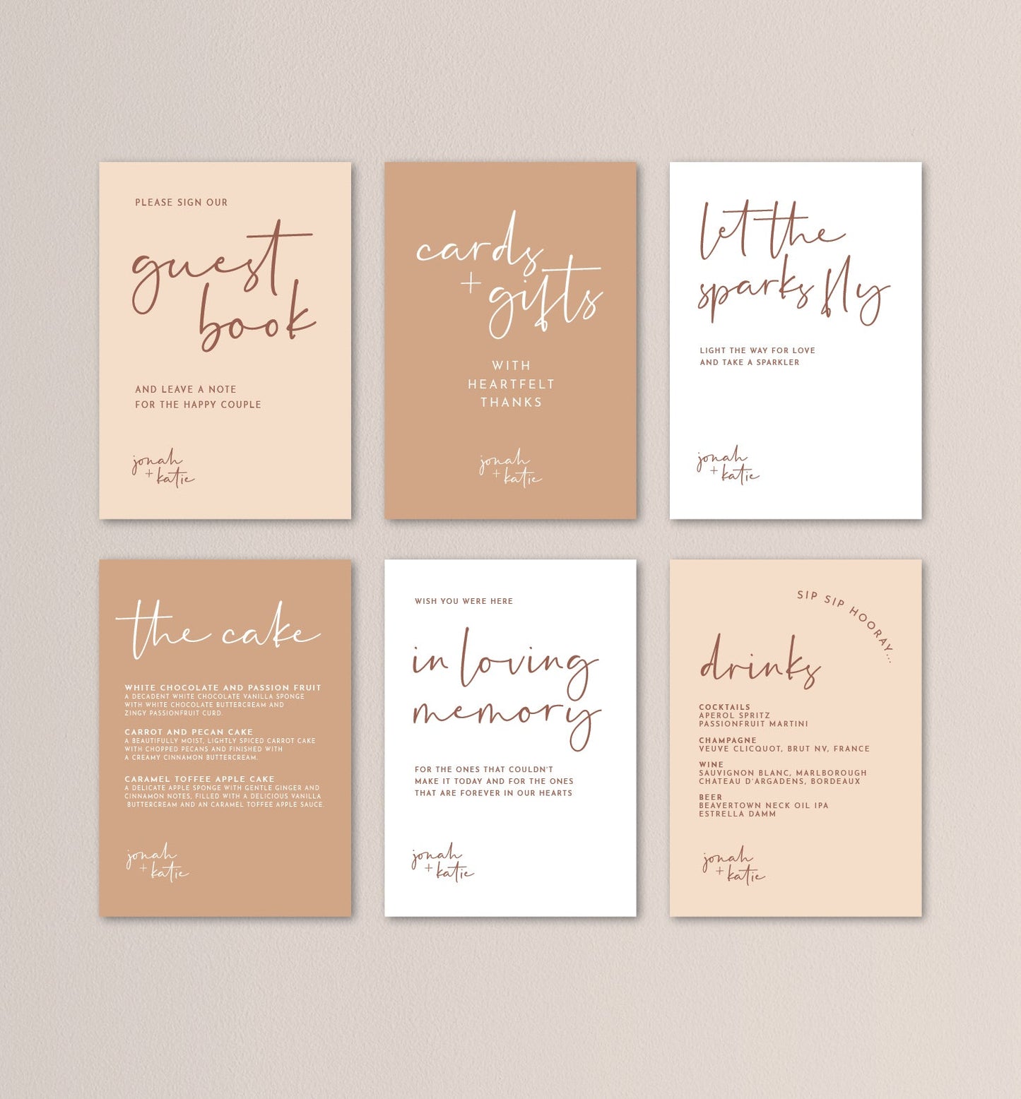 WOODLAND LUXE SMALL SIGNS