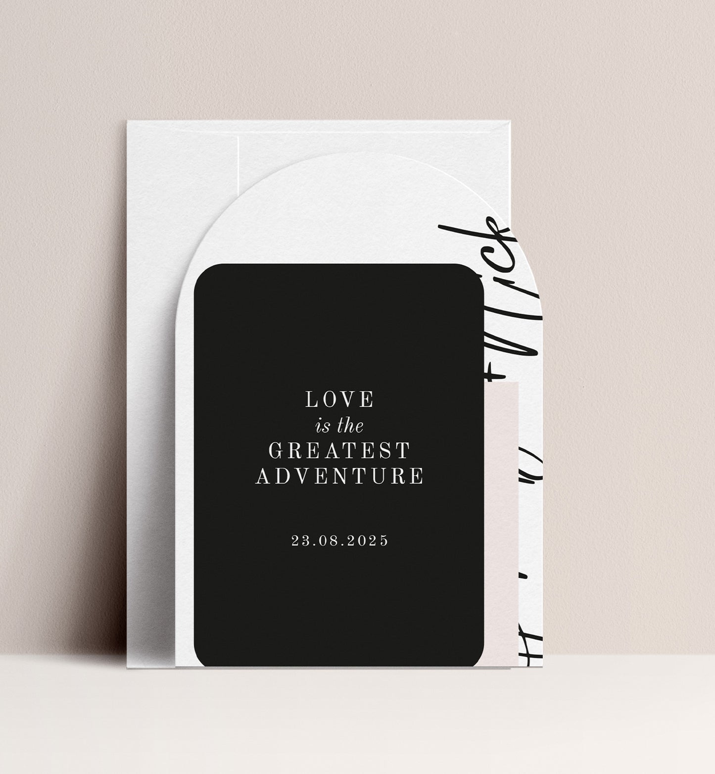 CALLA LUXE INVITATION 3 CARD SUITE
