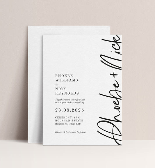 CALLA LUXE INVITATION