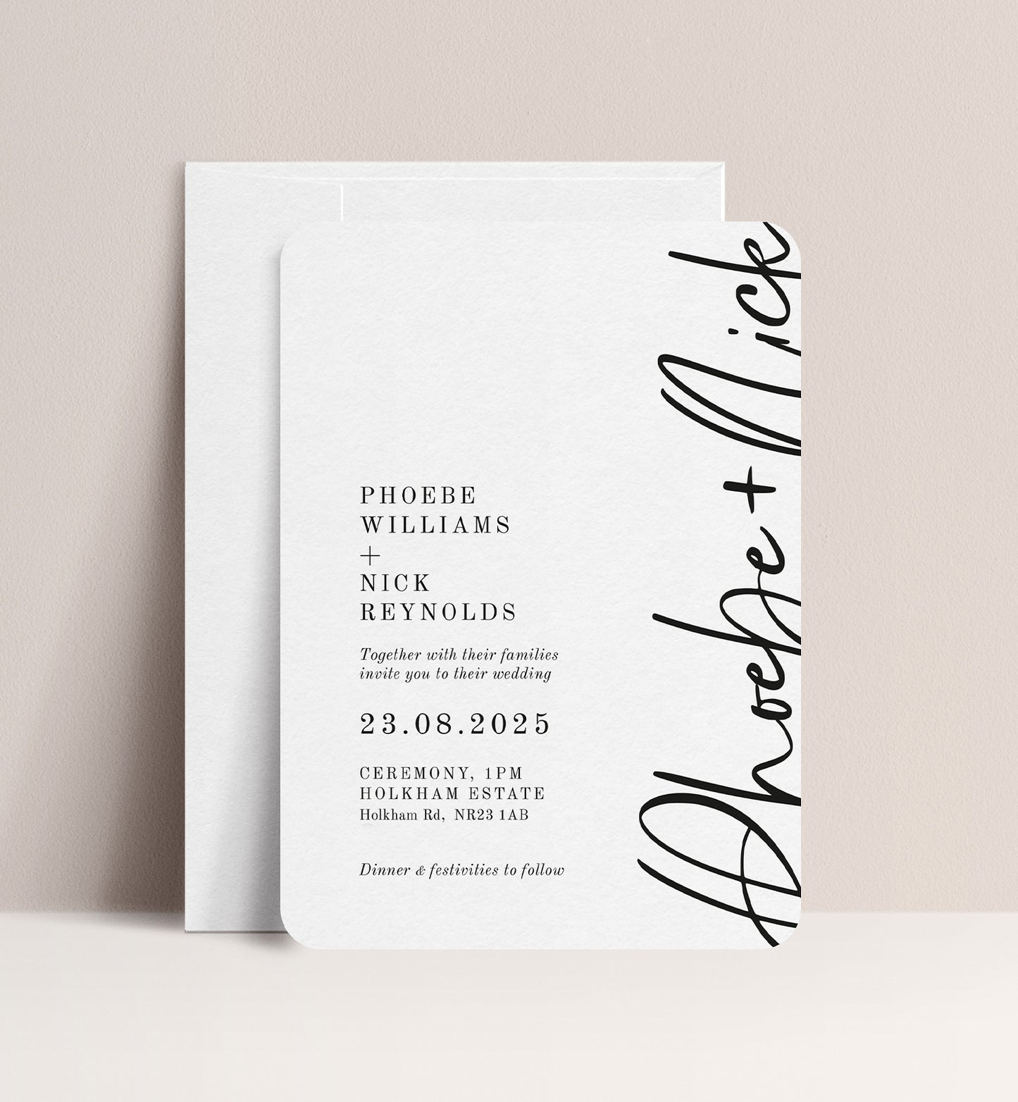 CALLA LUXE INVITATION