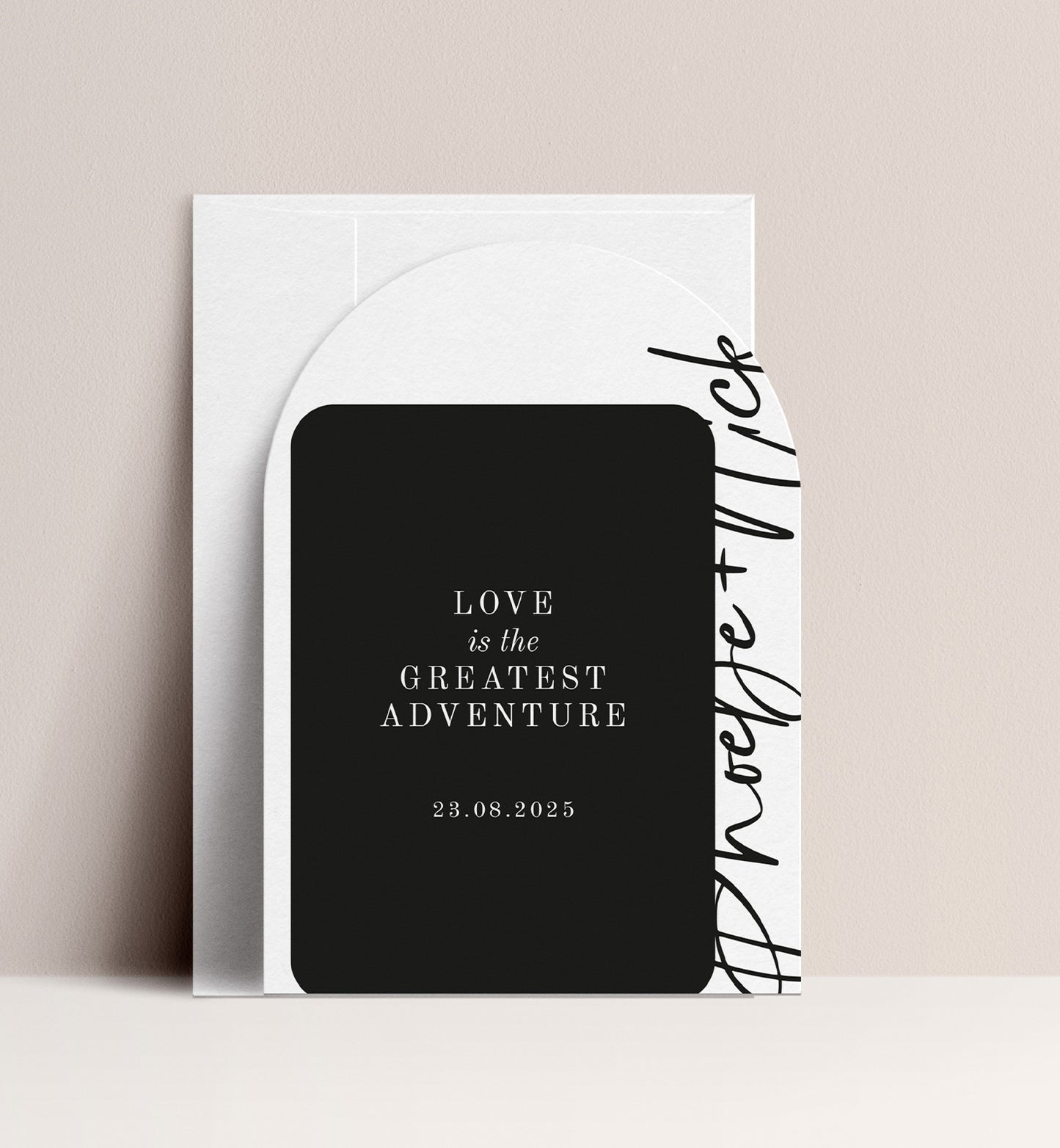 CALLA LUXE INVITATION 2 CARD SUITE