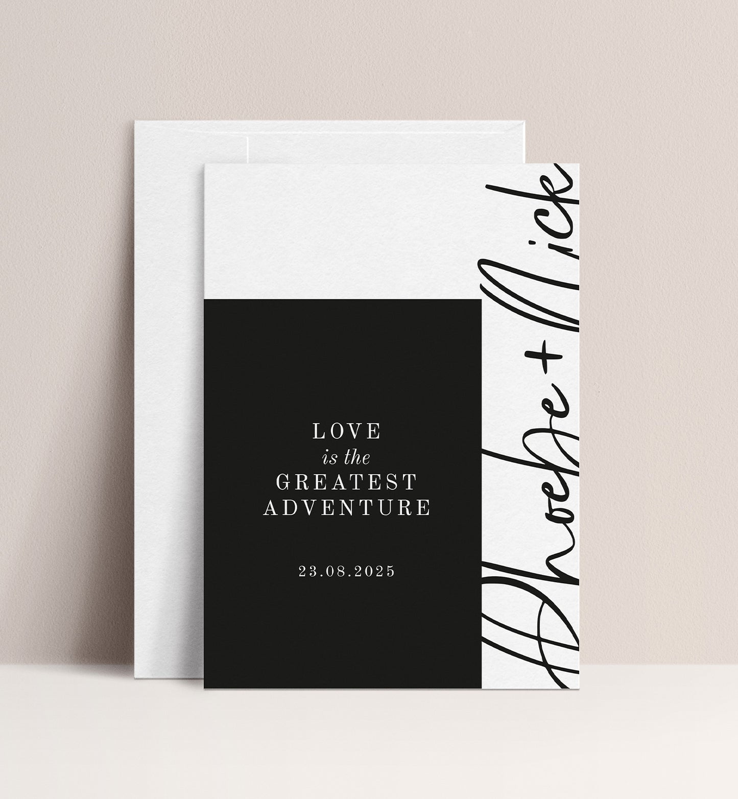 CALLA LUXE INVITATION 2 CARD SUITE