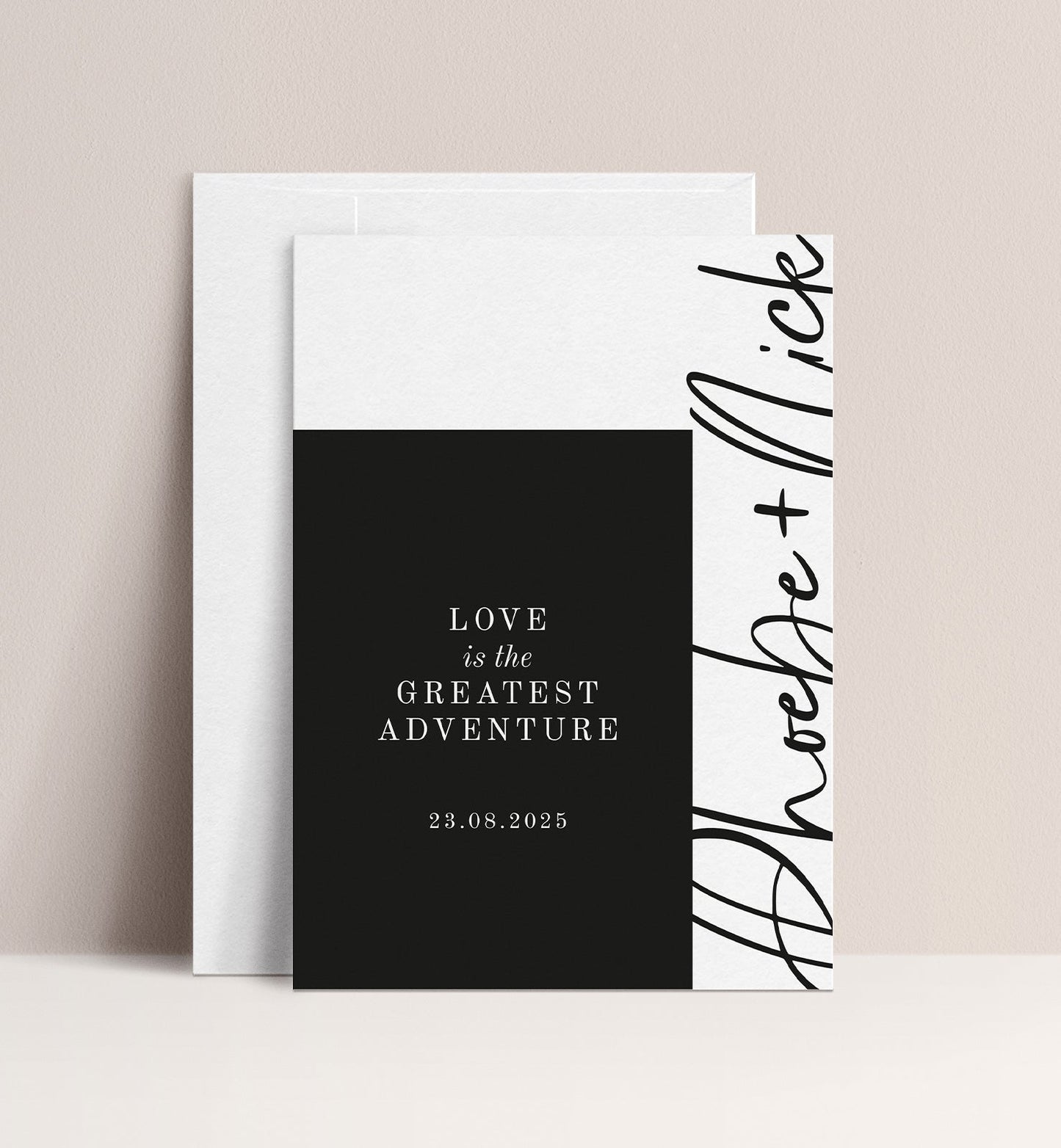 CALLA LUXE INVITATION 2 CARD SUITE
