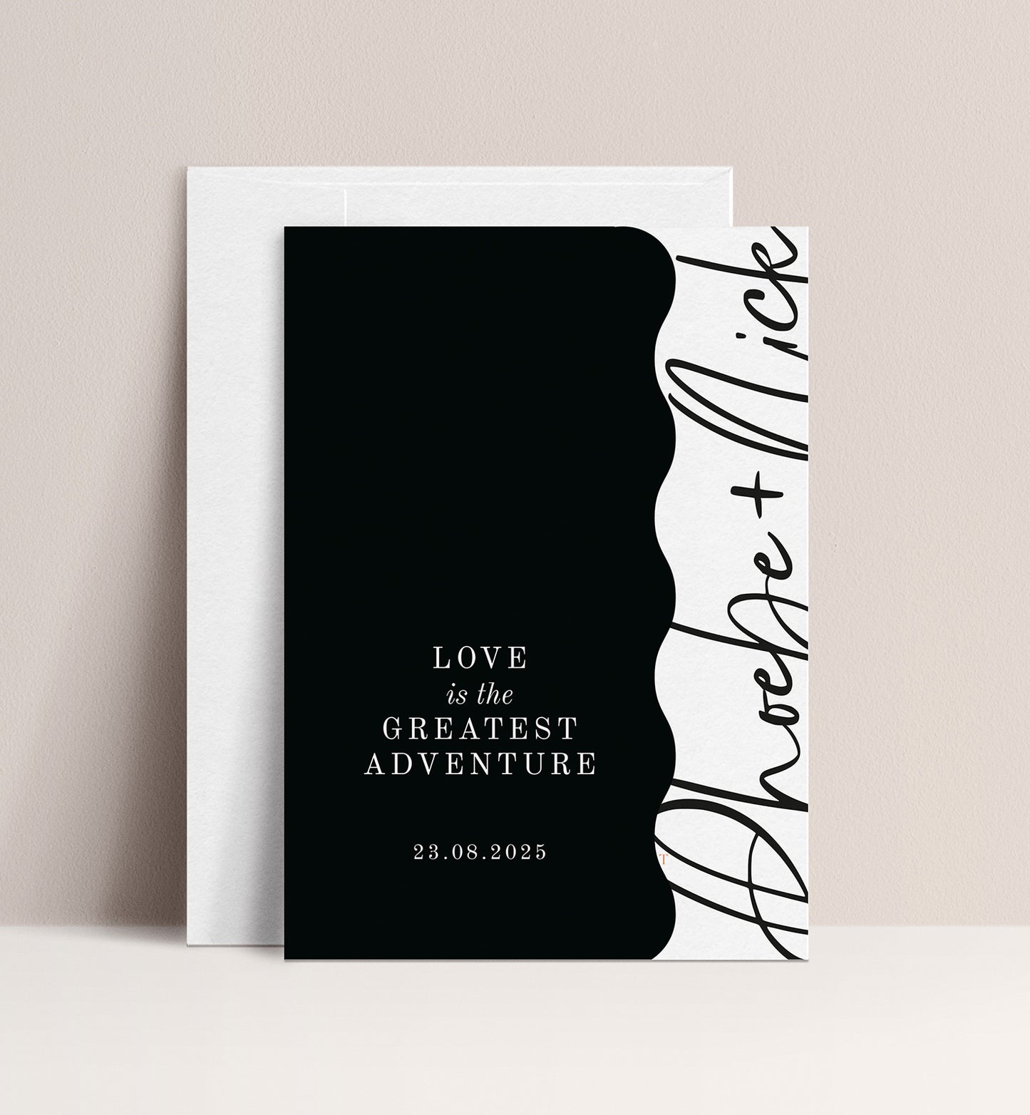 CALLA LUXE INVITATION 2 CARD SUITE