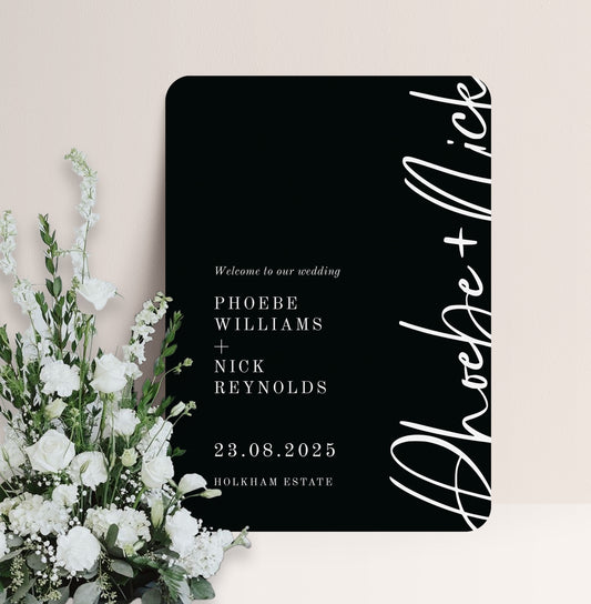 CALLA LUXE WELCOME SIGN