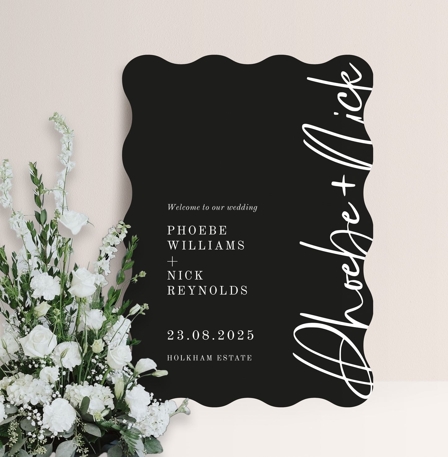 CALLA LUXE WELCOME SIGN