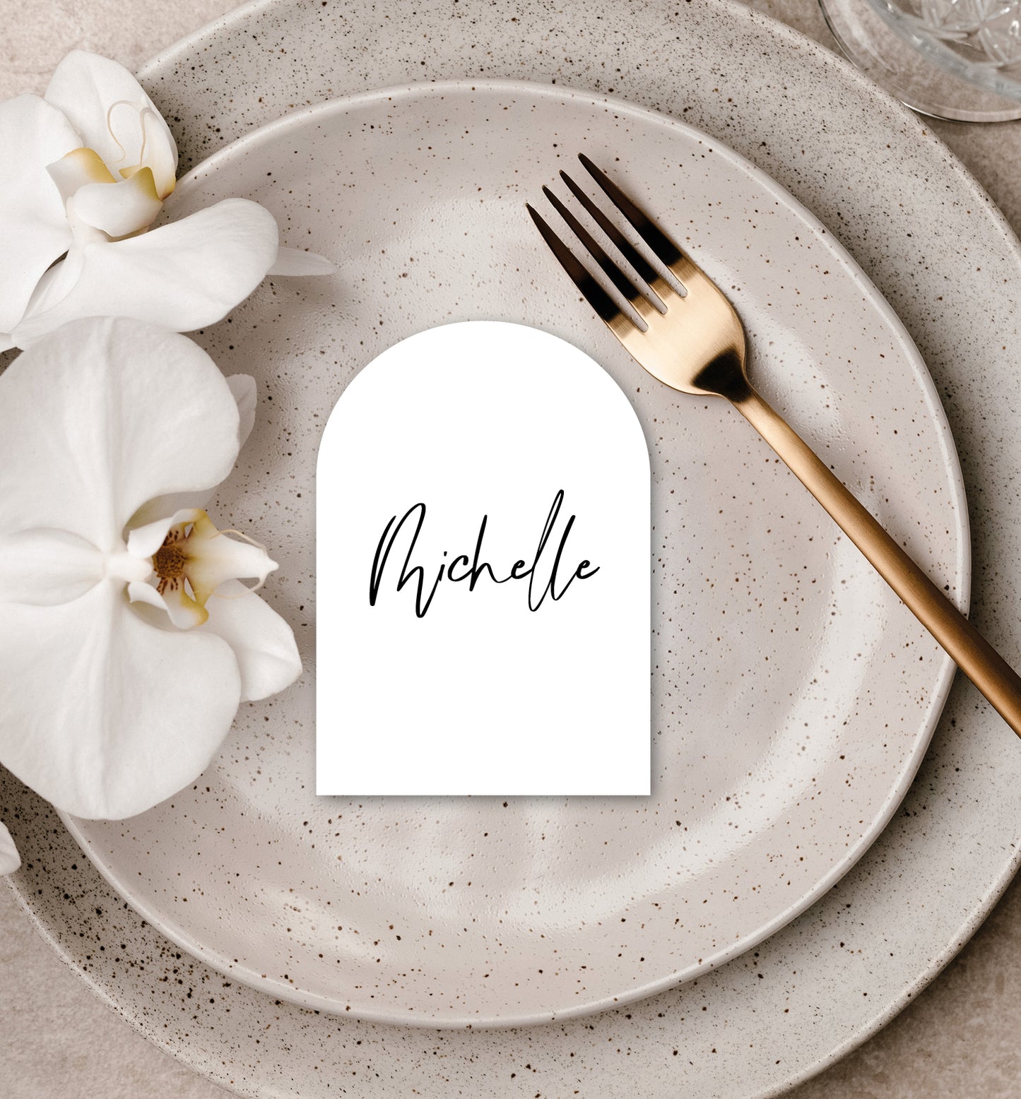 CALLA LUXE PLACE CARD