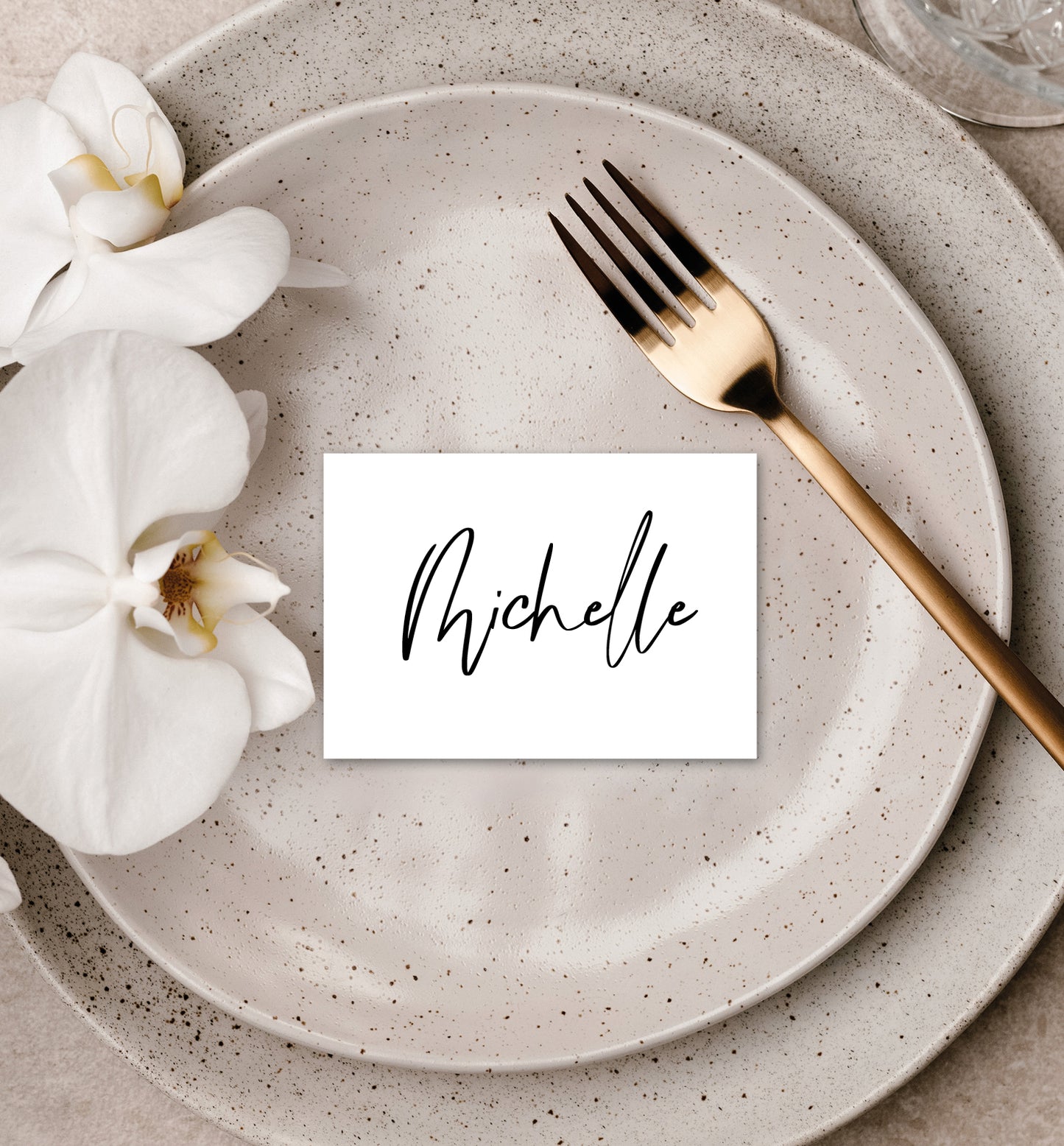 CALLA LUXE PLACE CARD