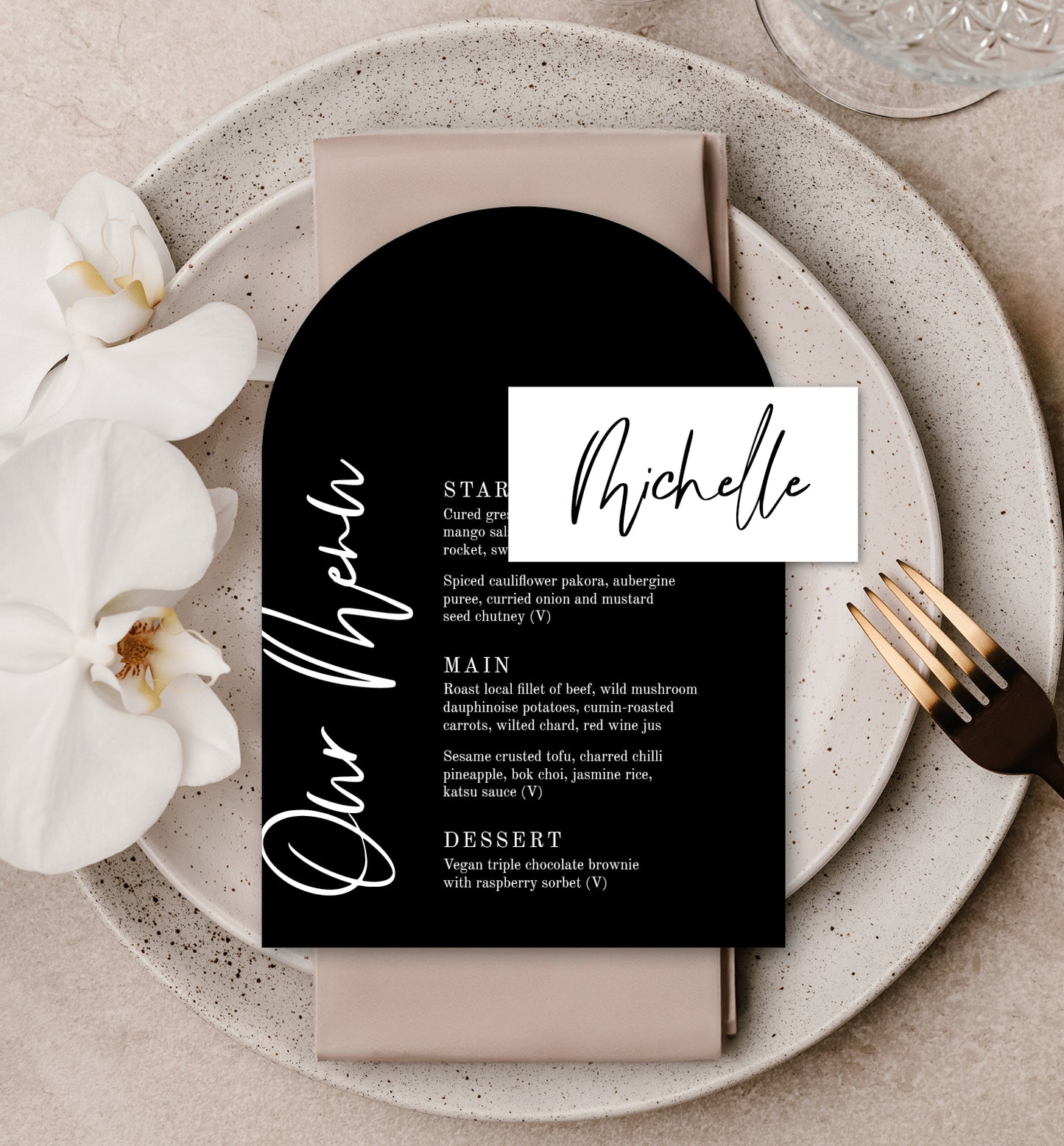 CALLA LUXE PLACE SETTING PACKAGE