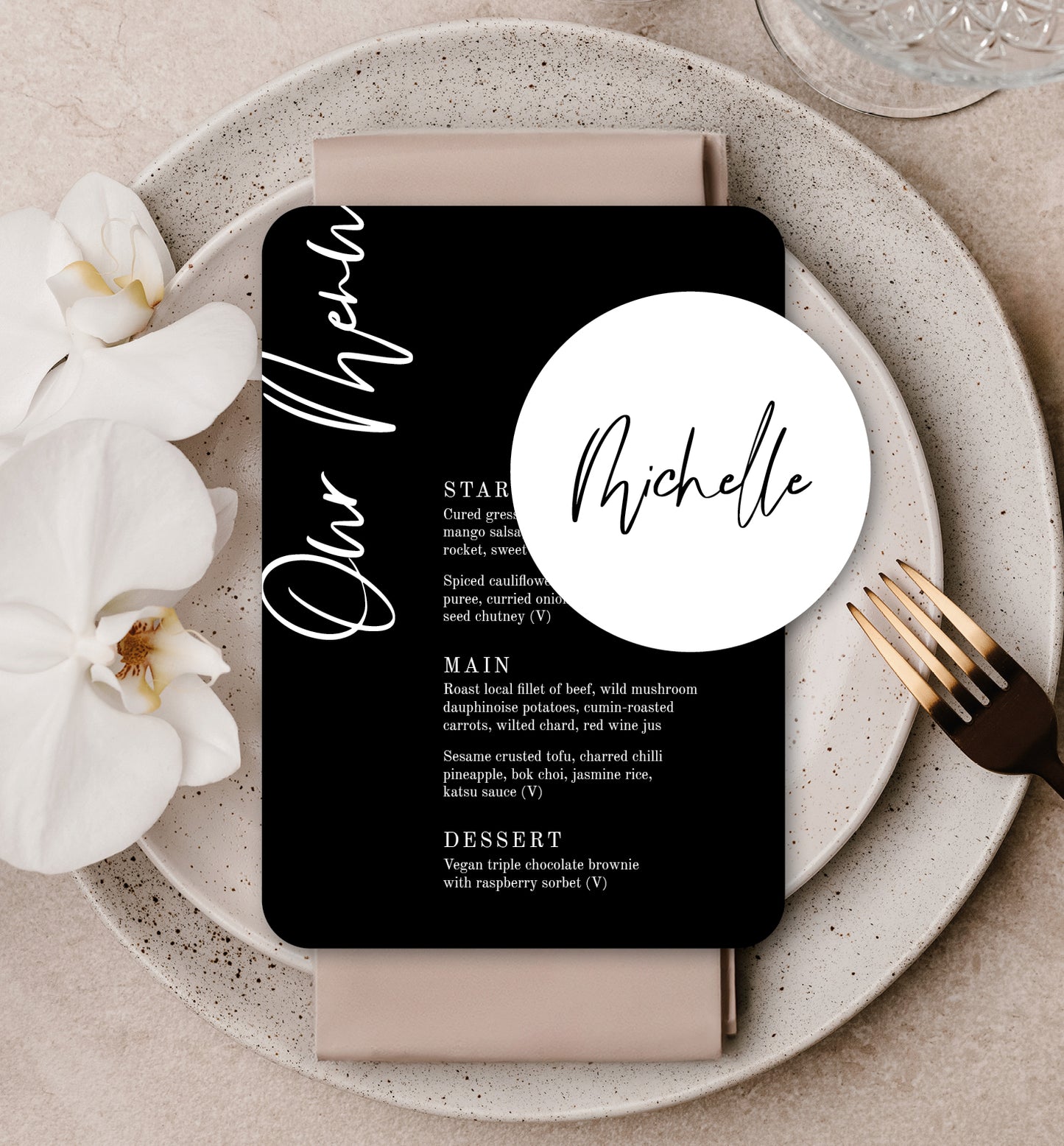 CALLA LUXE PLACE SETTING PACKAGE