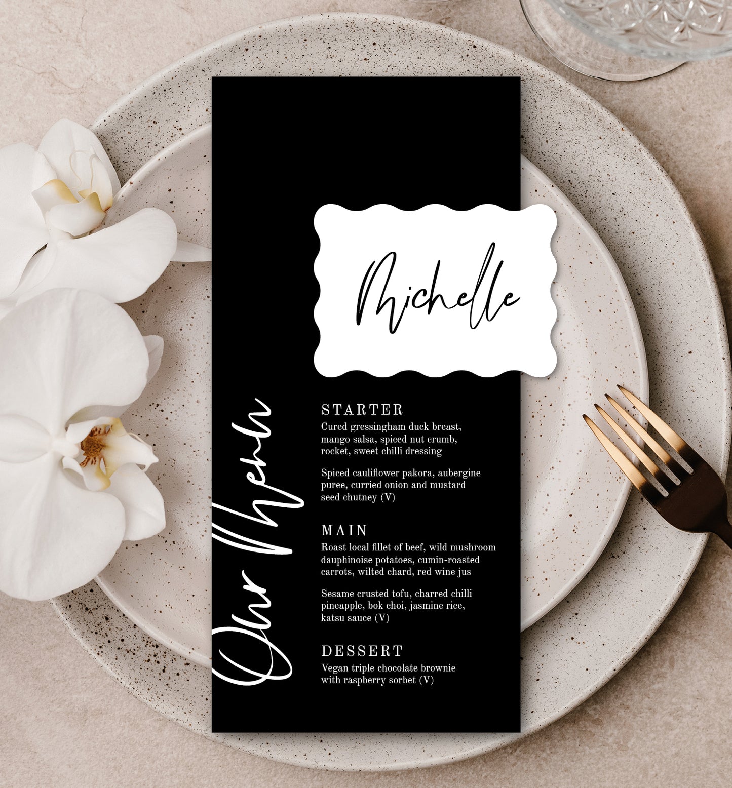 CALLA LUXE PLACE SETTING PACKAGE