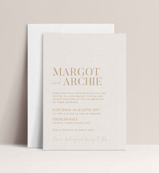 IVY LUXE INVITATION