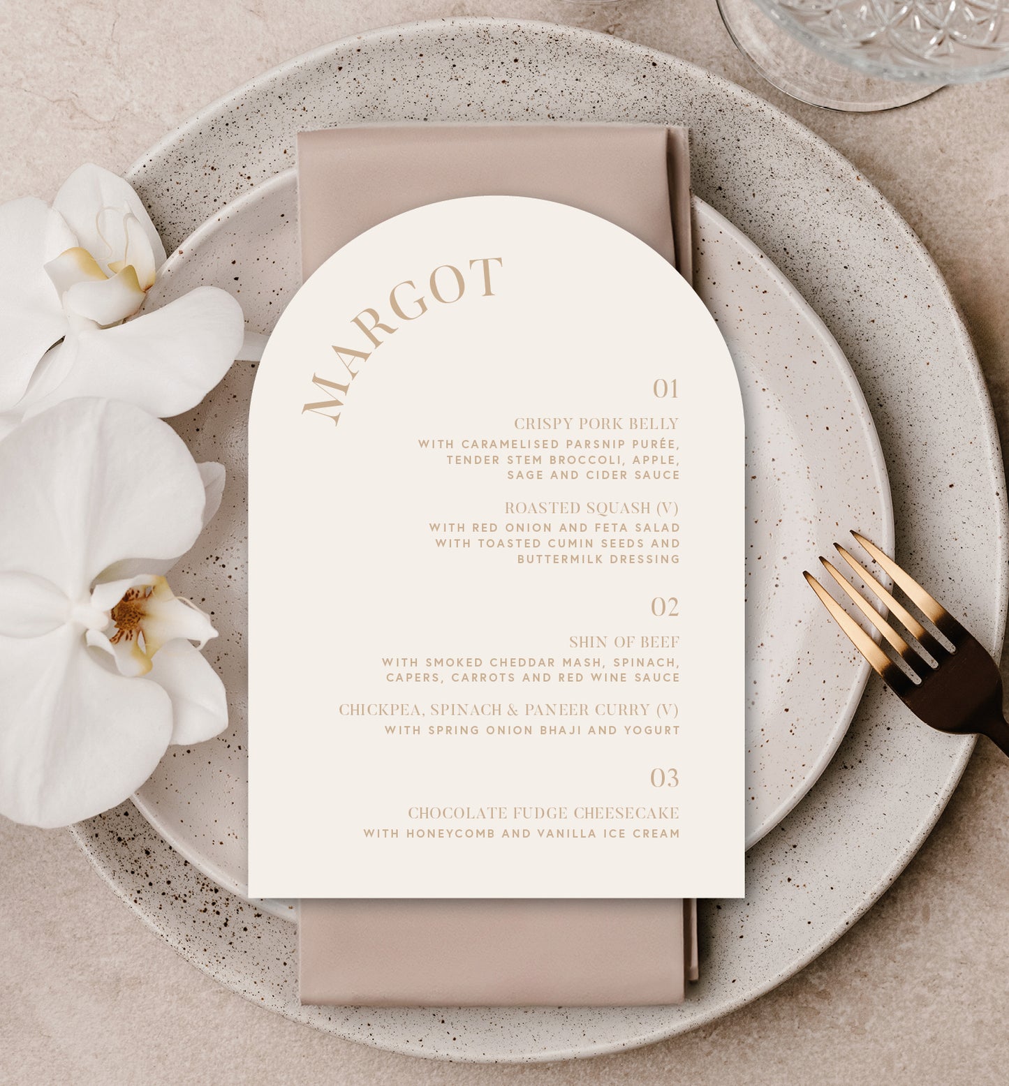 IVY LUXE MENU