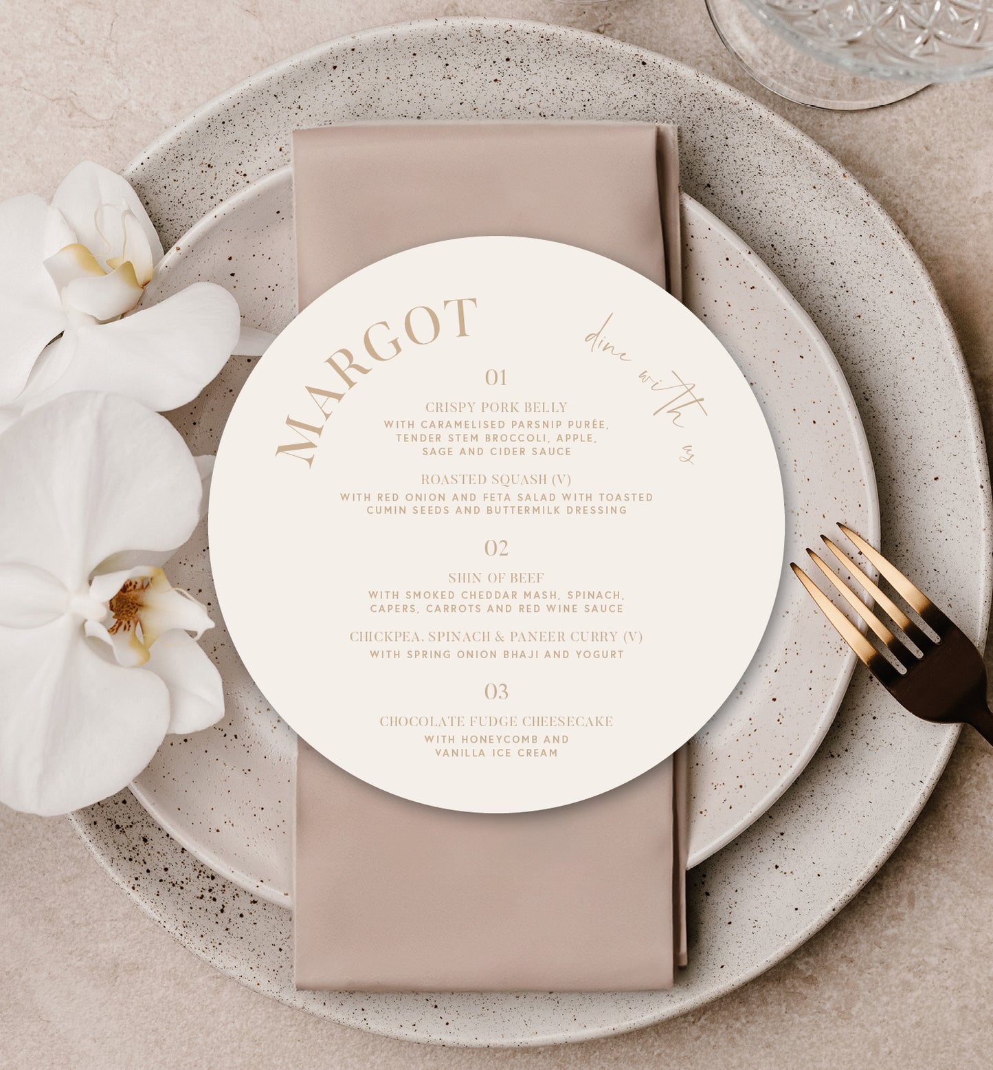 IVY LUXE MENU