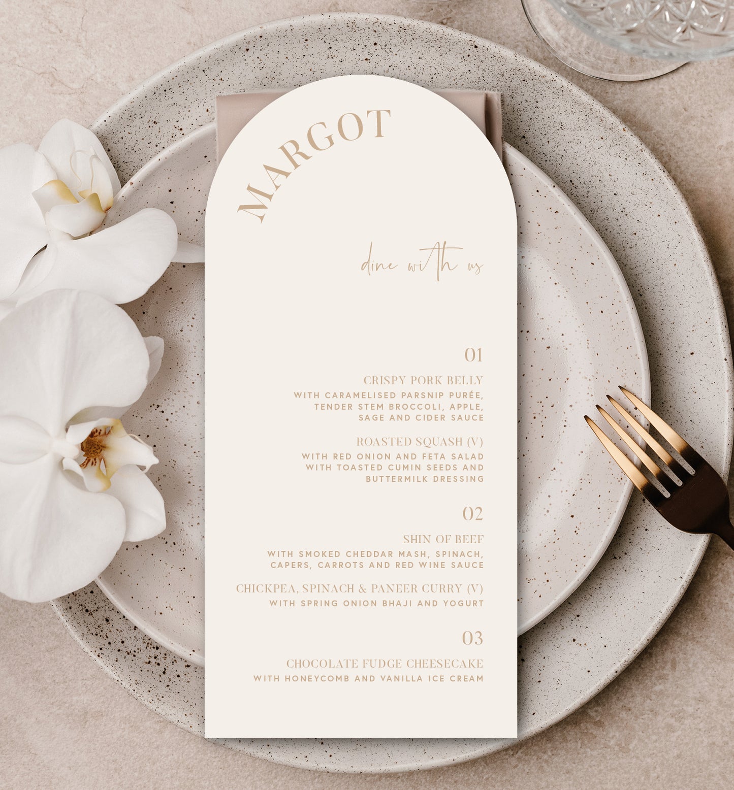 IVY LUXE MENU