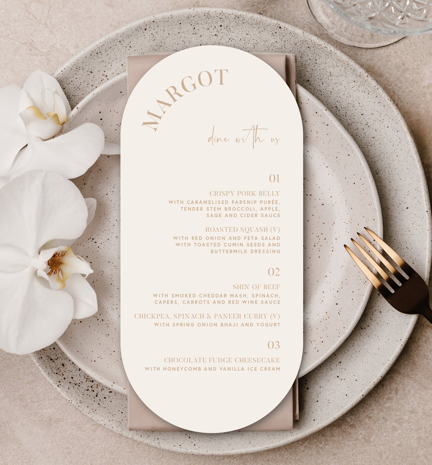 IVY LUXE MENU