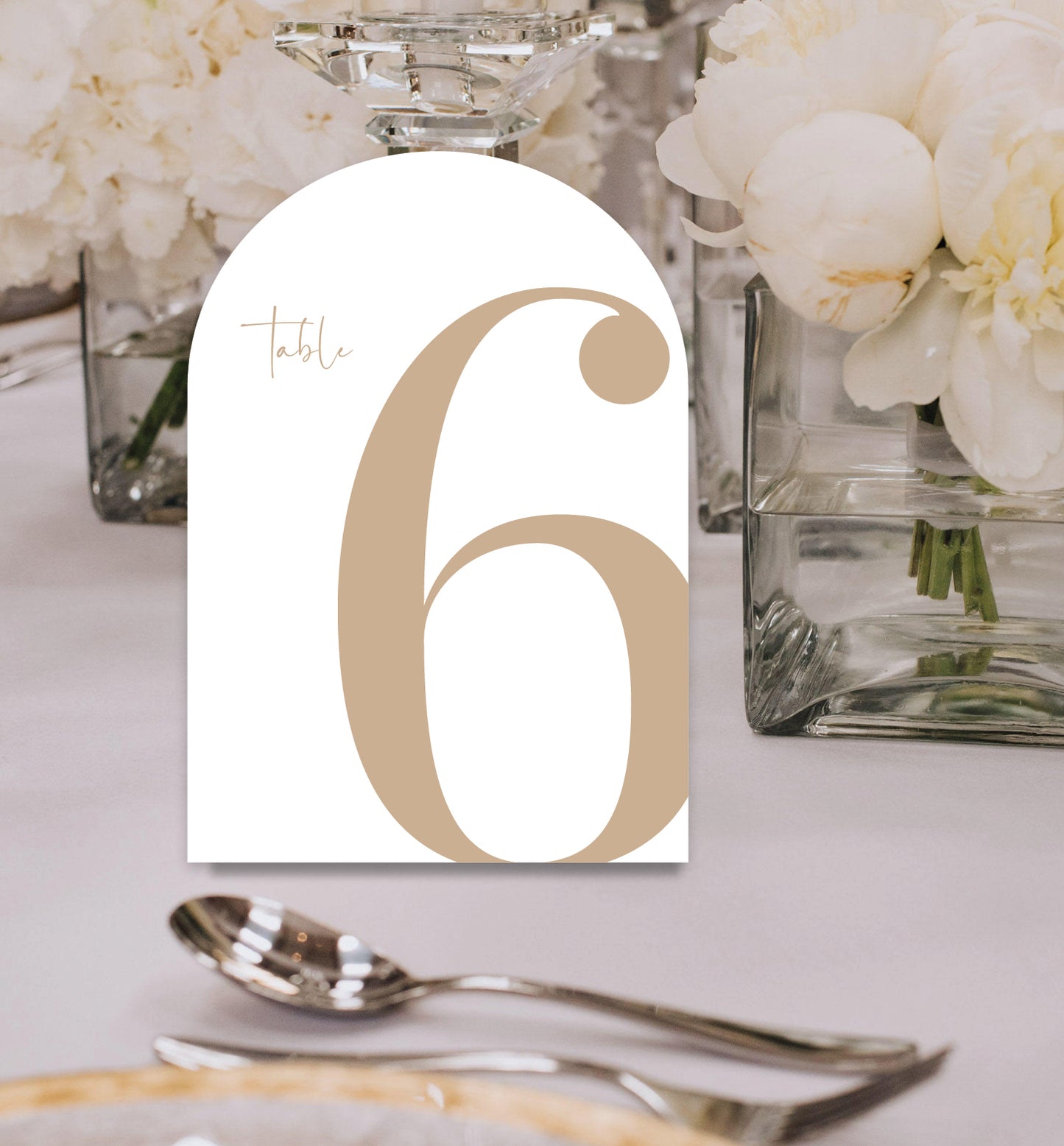 IVY LUXE TABLE NUMBERS