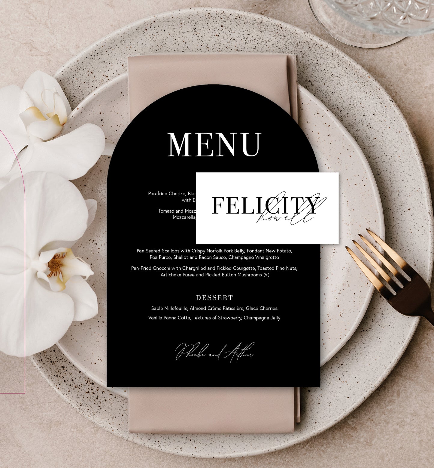 MONO LUXE PLACE SETTING PACKAGE