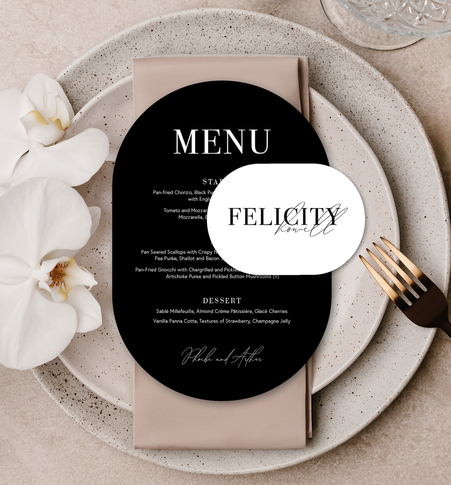 MONO LUXE PLACE SETTING PACKAGE