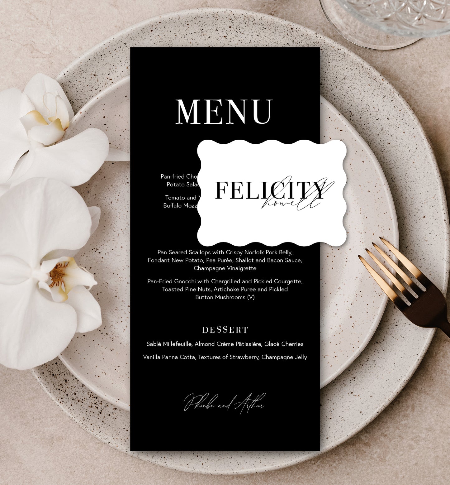 MONO LUXE PLACE SETTING PACKAGE