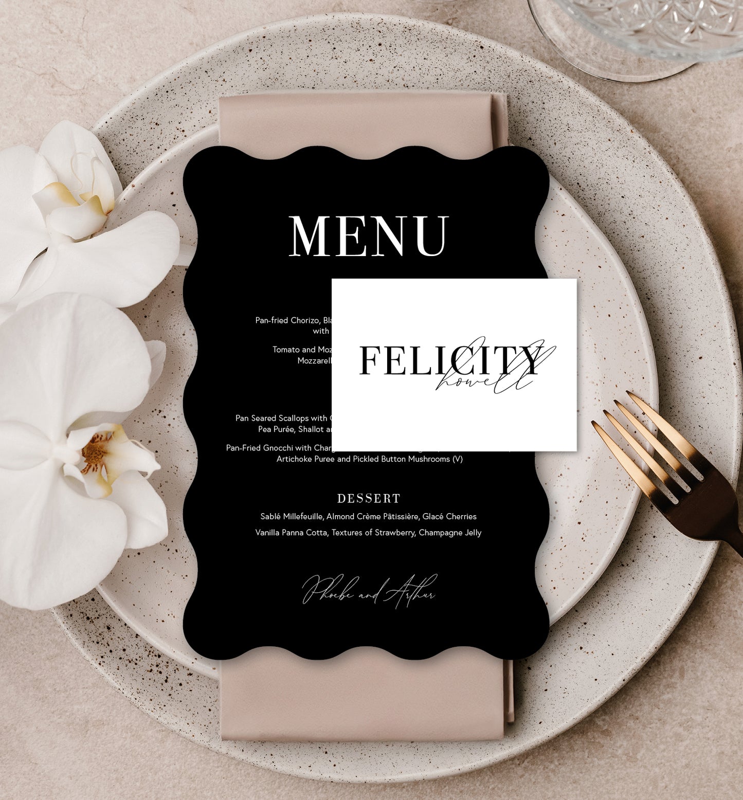 MONO LUXE PLACE SETTING PACKAGE