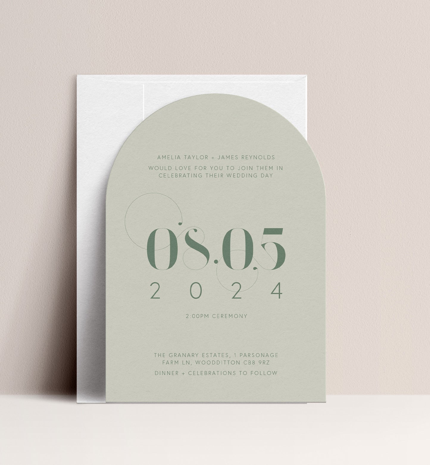 OLIVE LUXE INVITATION