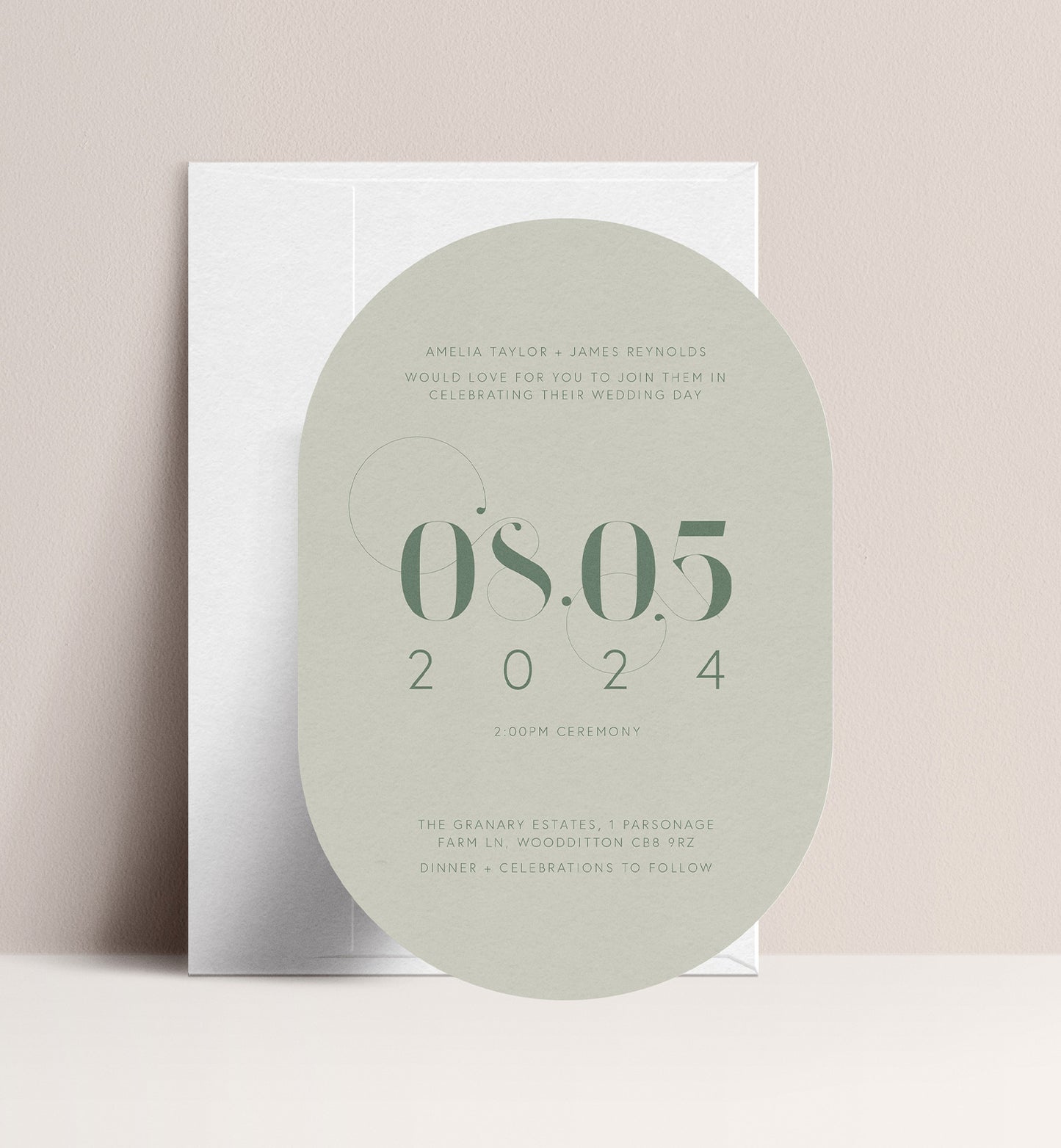 OLIVE LUXE INVITATION