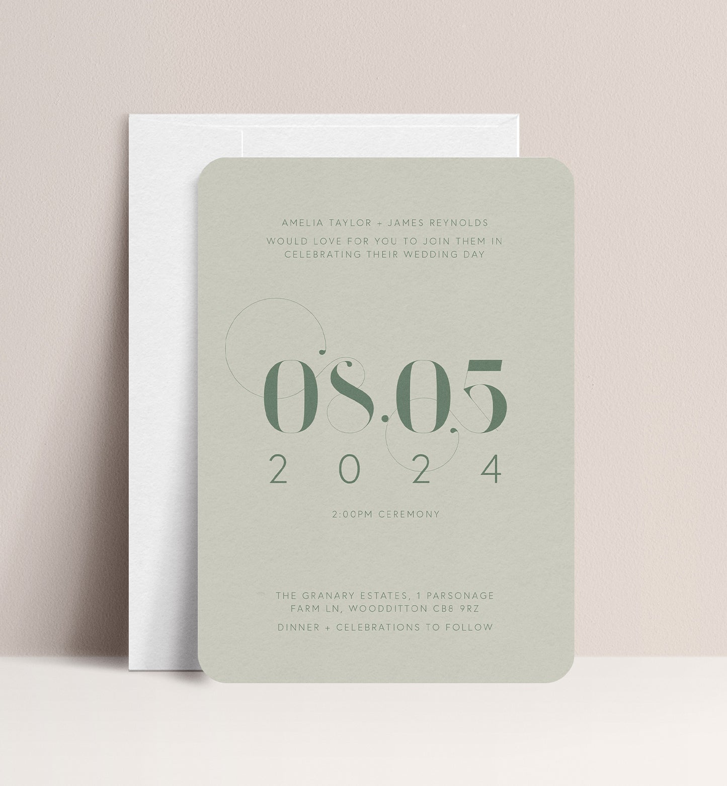 OLIVE LUXE INVITATION