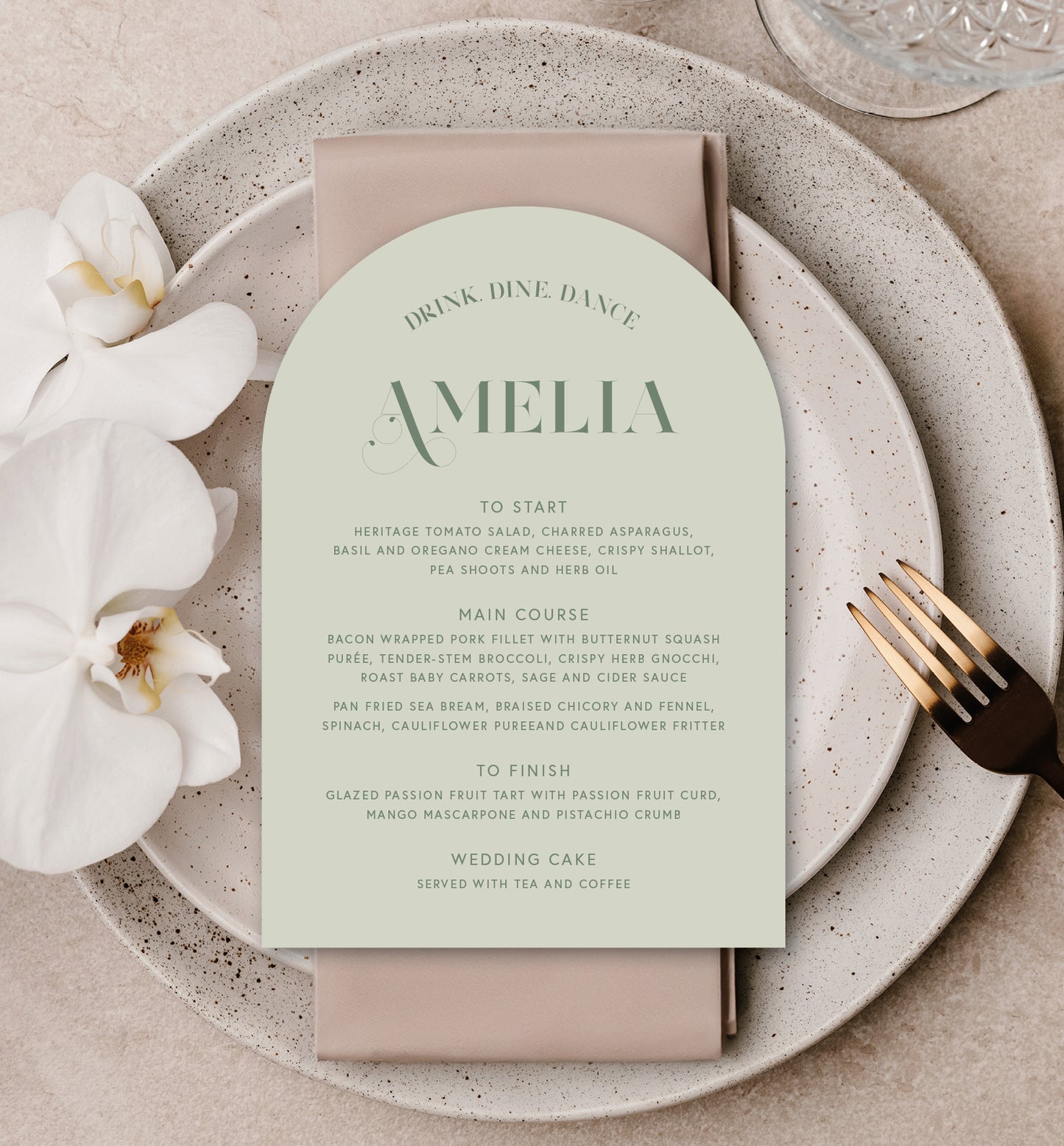 OLIVE LUXE MENU