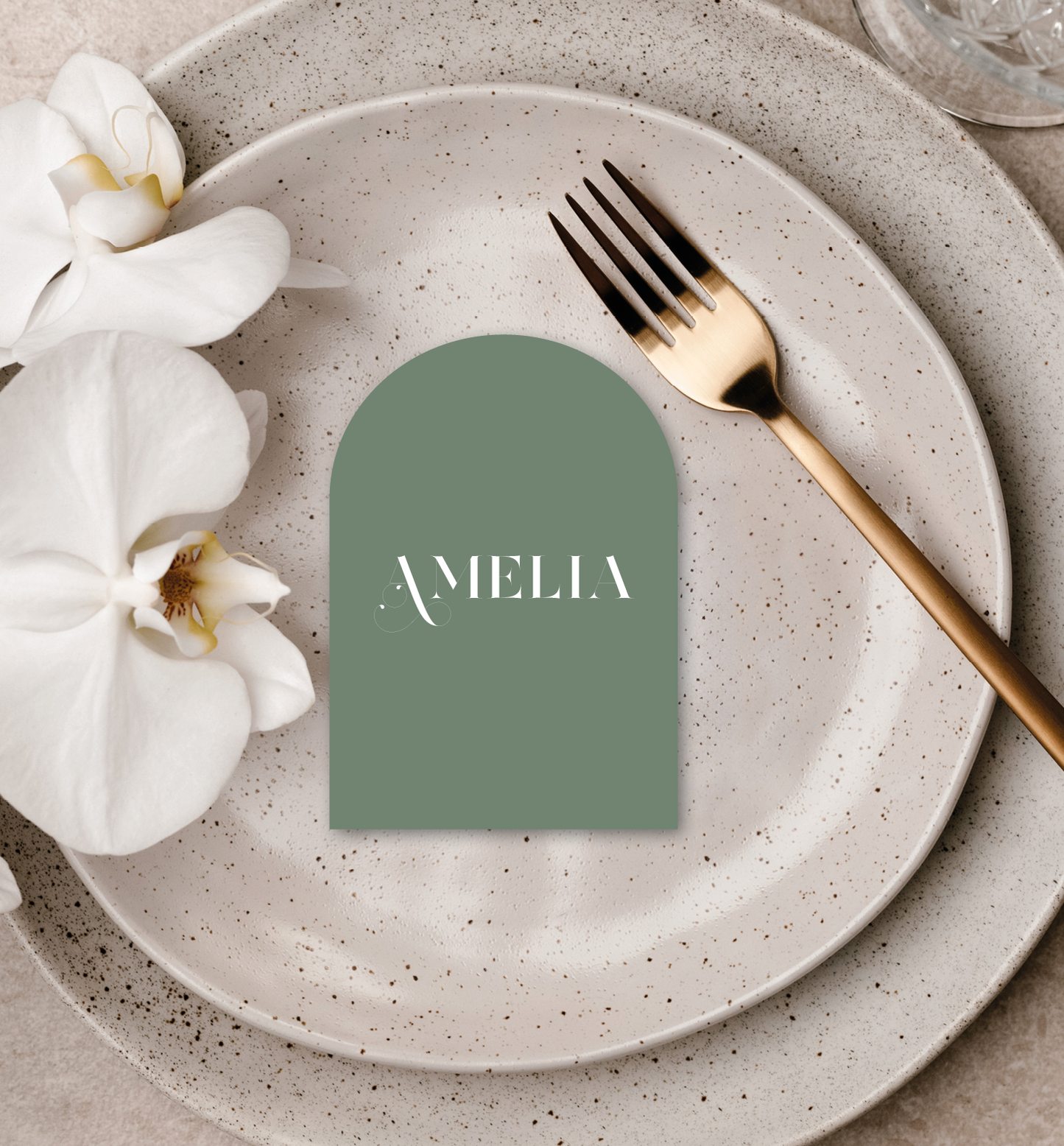 OLIVE LUXE PLACE CARD
