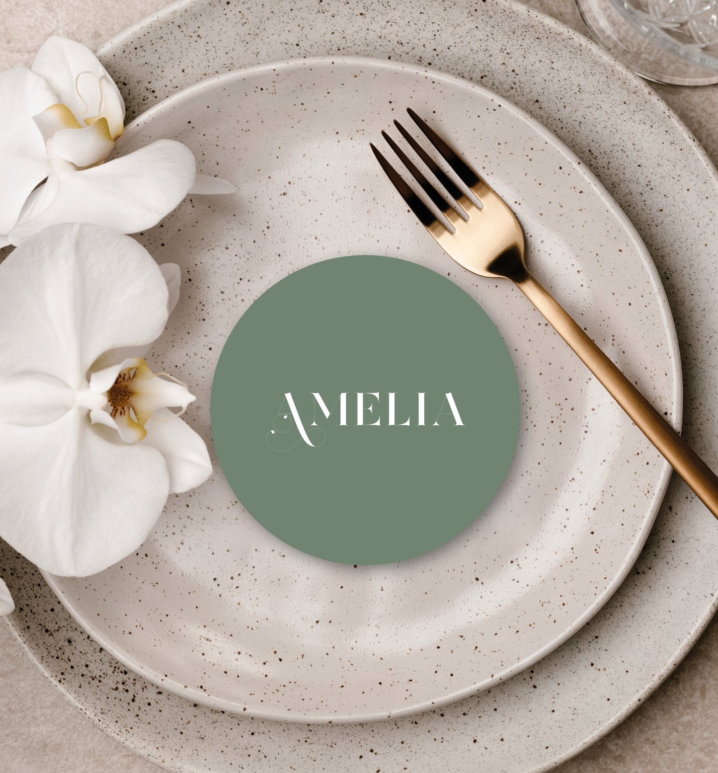 OLIVE LUXE PLACE CARD