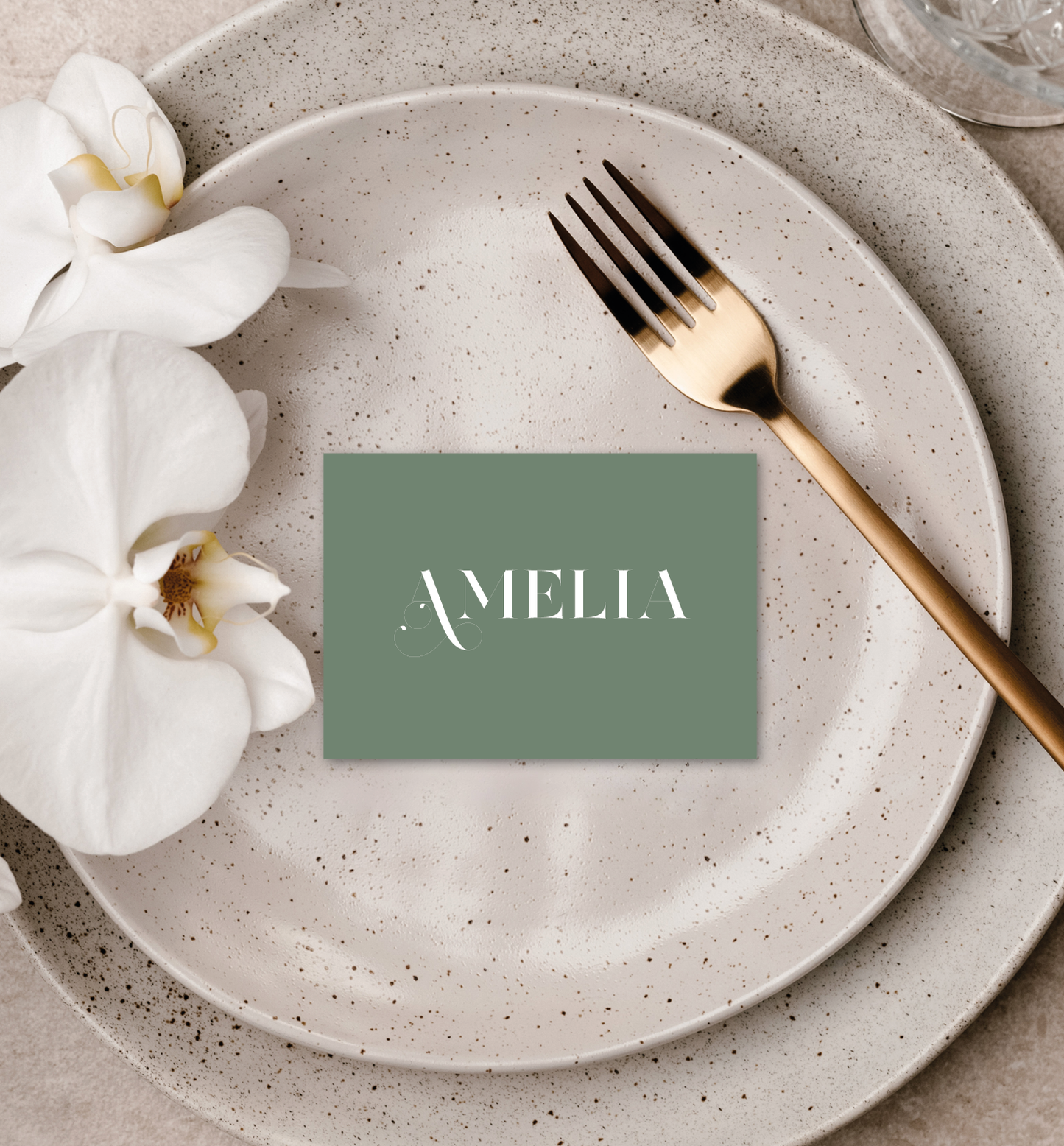 OLIVE LUXE PLACE CARD