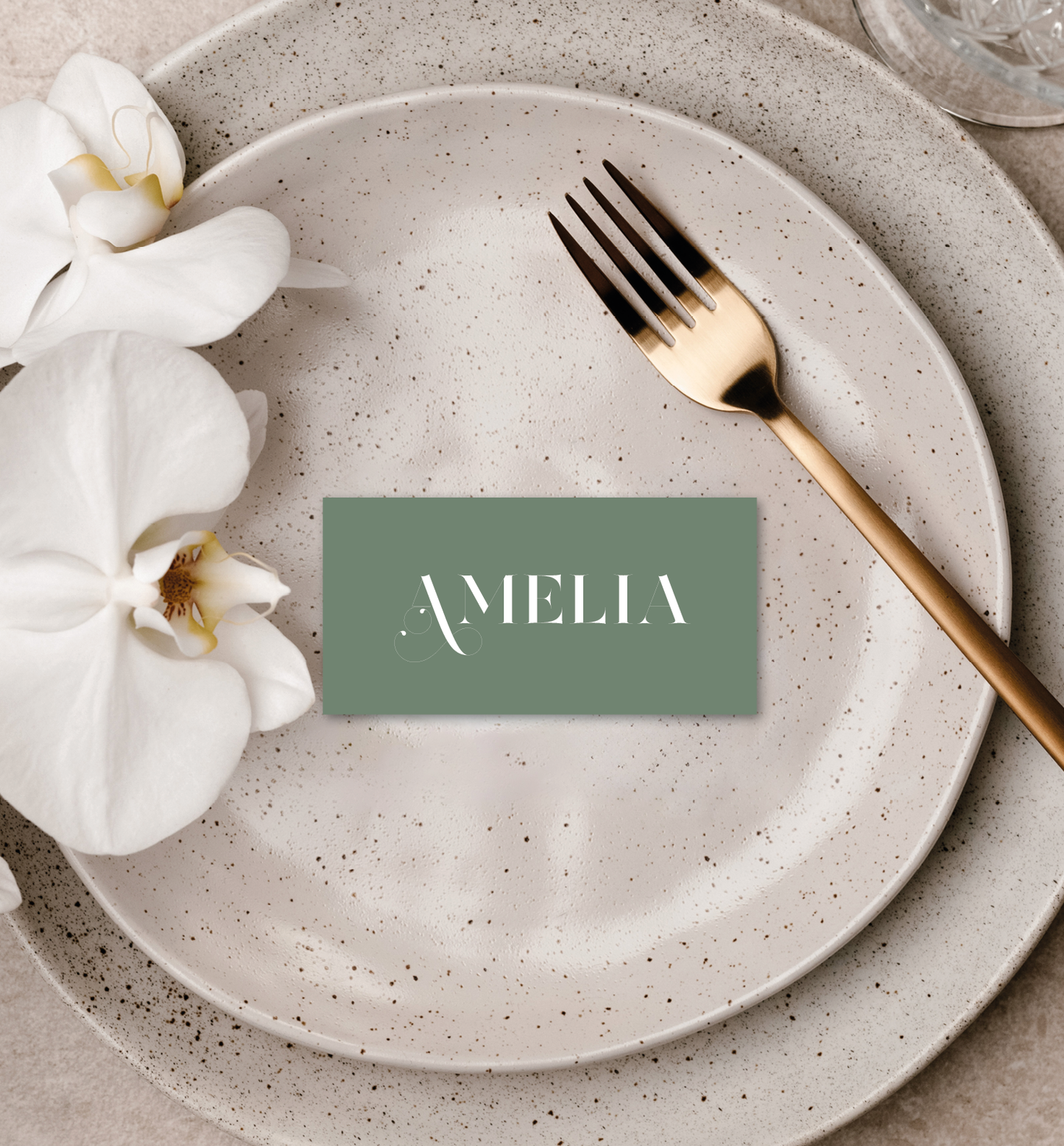 OLIVE LUXE PLACE CARD
