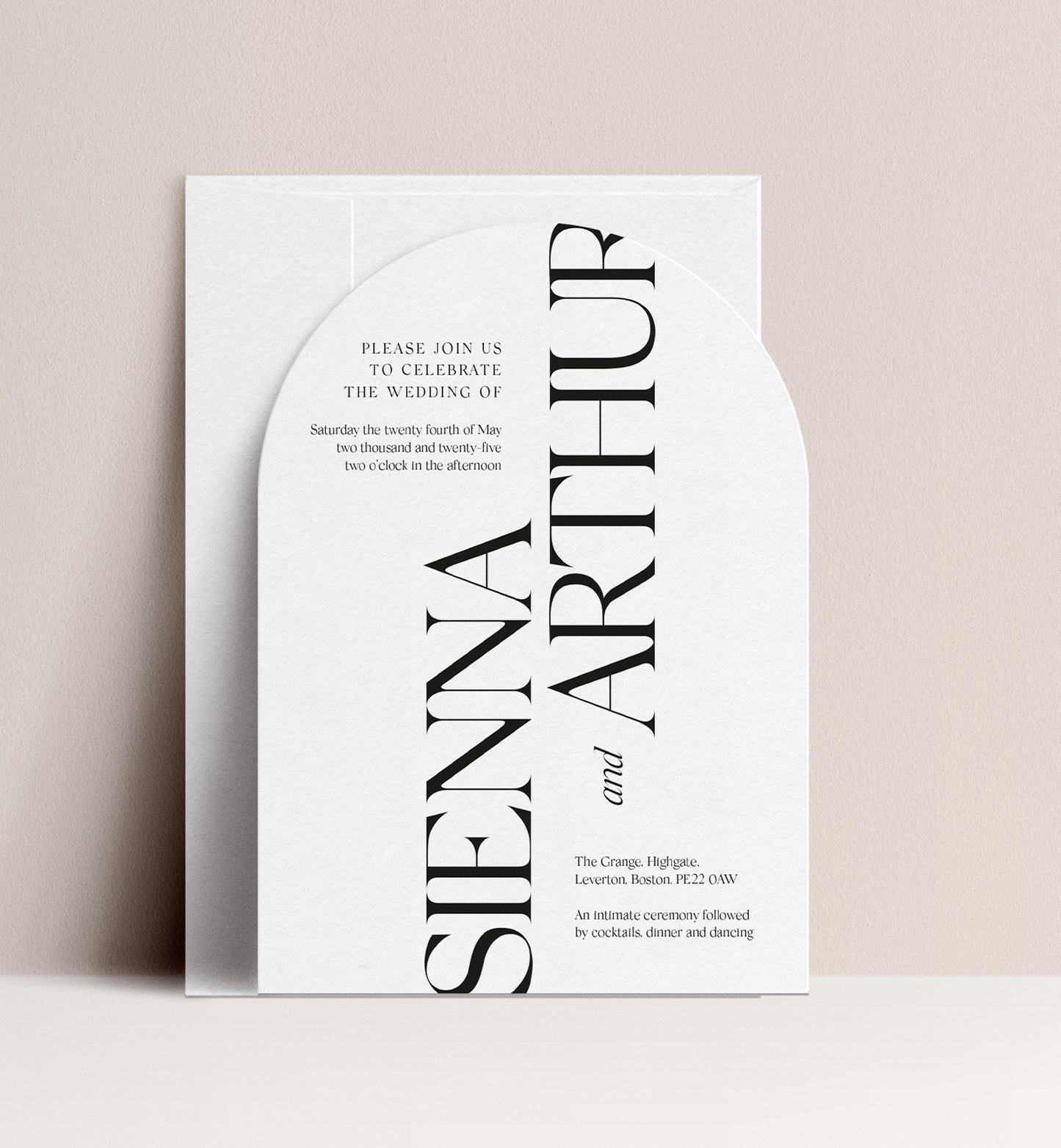 ORCHID LUXE INVITATION
