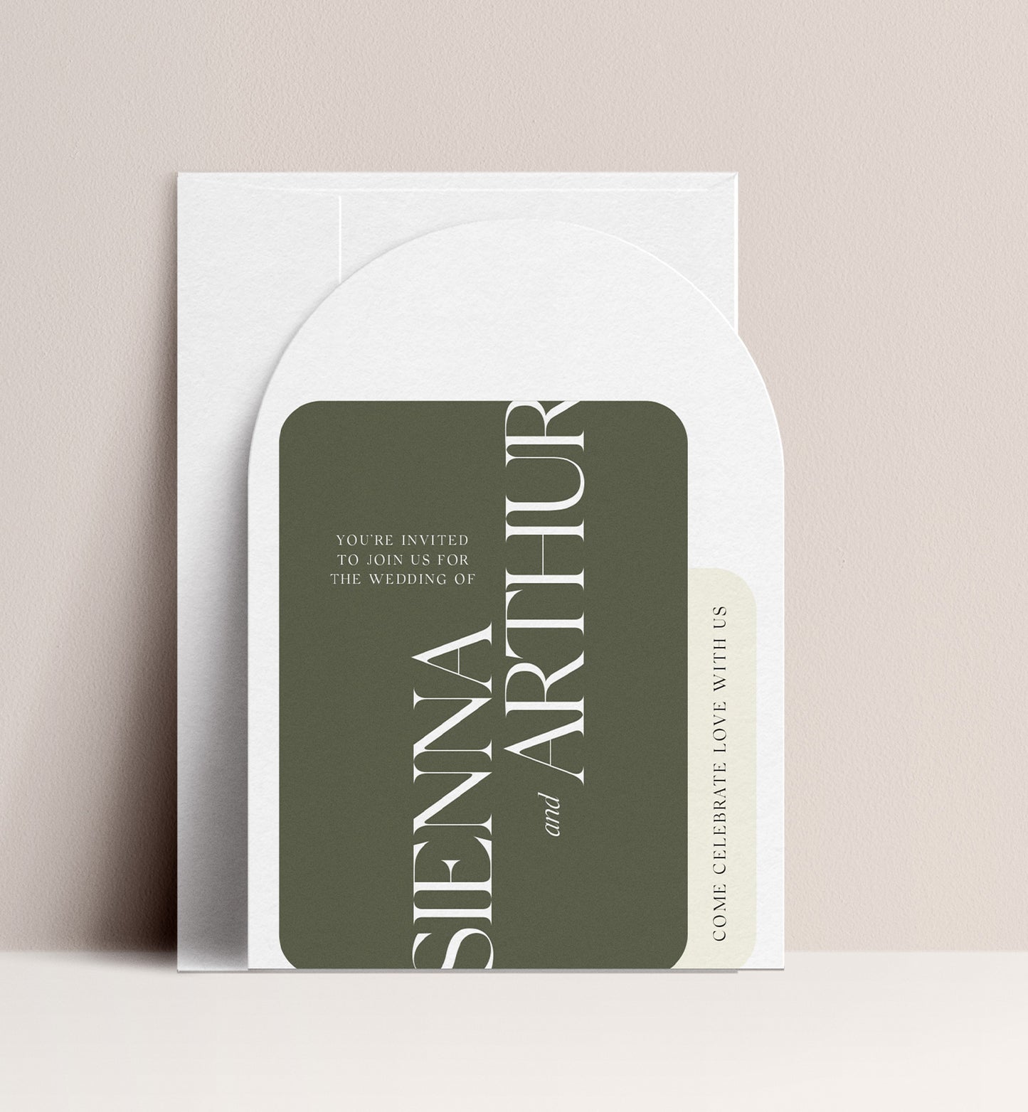 ORCHID LUXE INVITATION 3 CARD SUITE