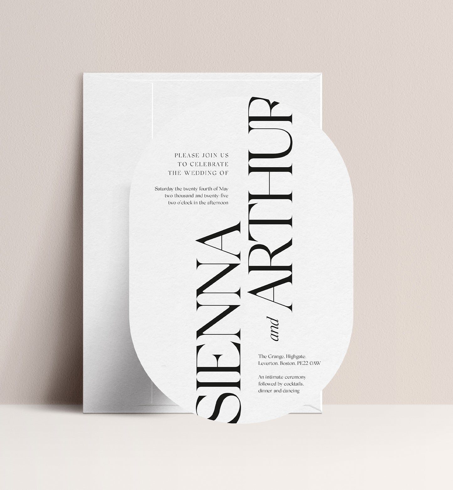 ORCHID LUXE INVITATION