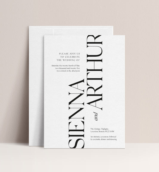 ORCHID LUXE INVITATION