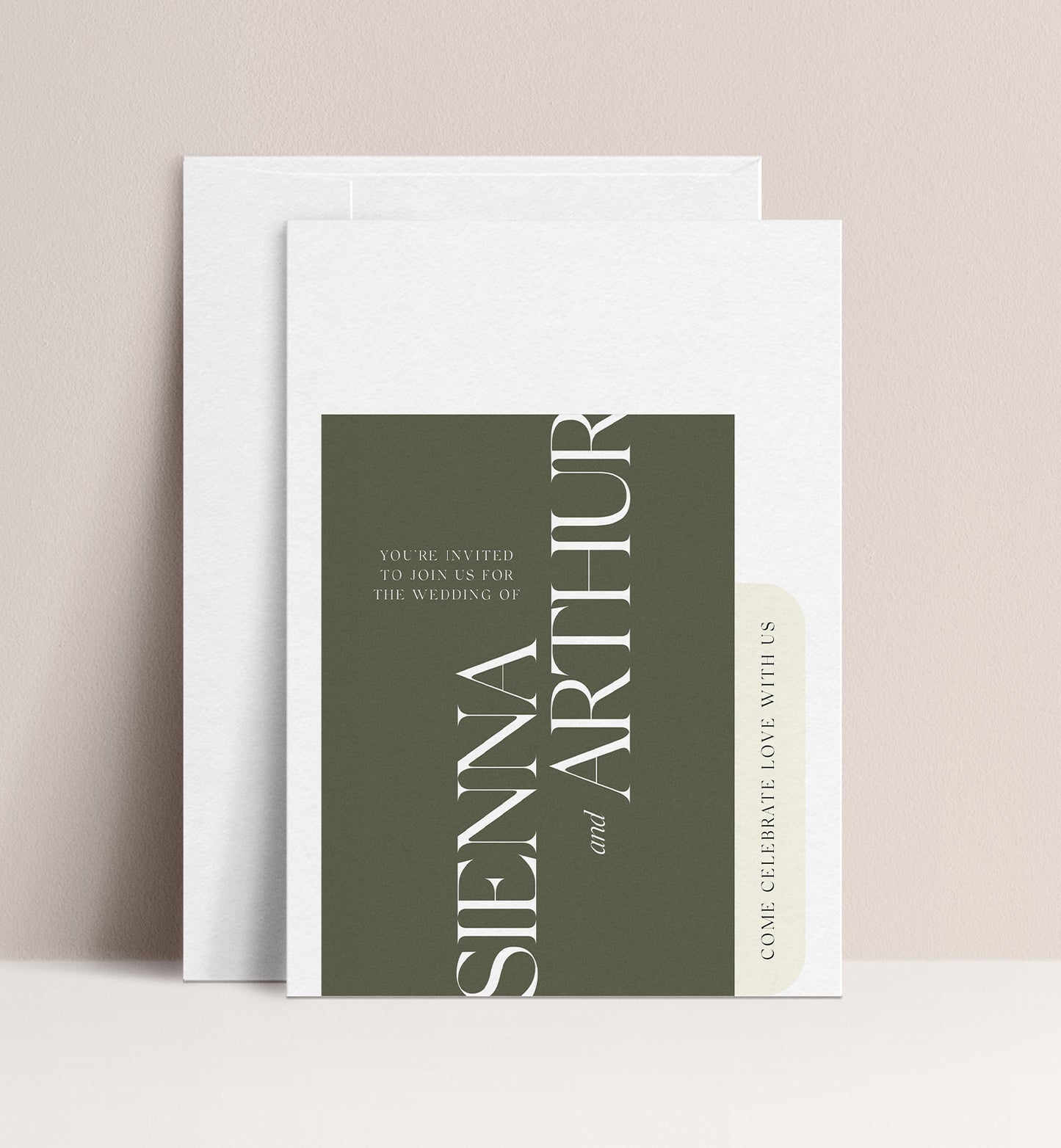 ORCHID LUXE INVITATION 3 CARD SUITE
