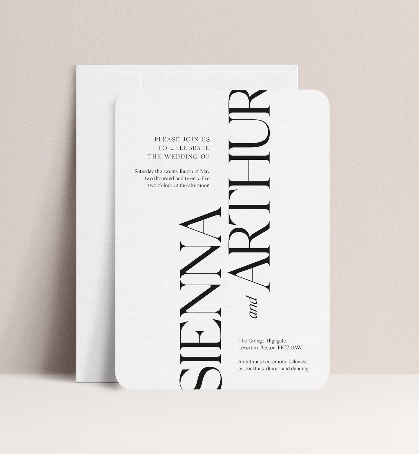 ORCHID LUXE INVITATION