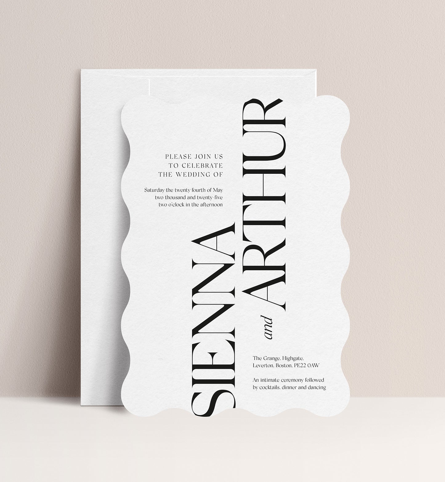 ORCHID LUXE INVITATION