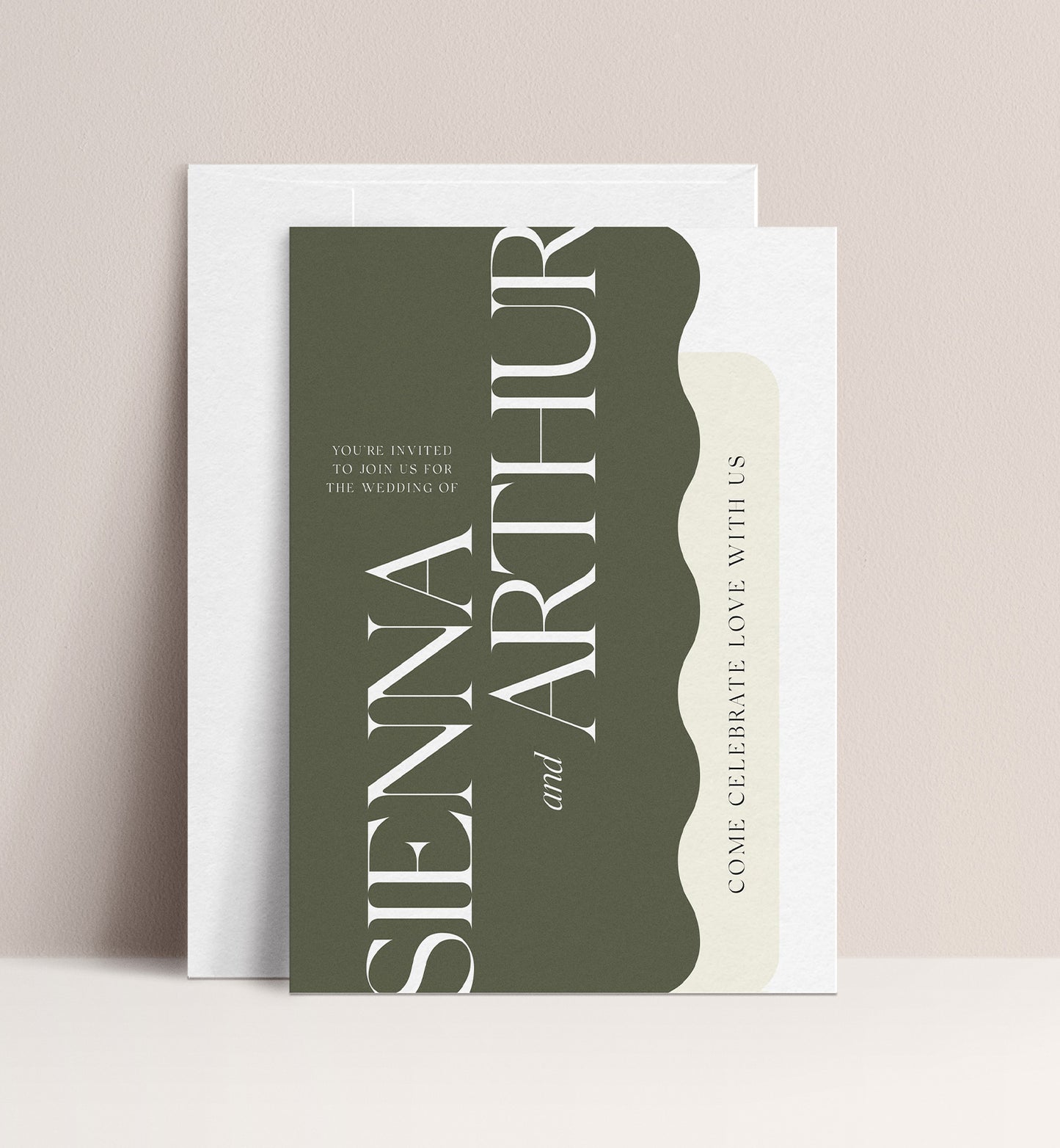 ORCHID LUXE INVITATION 3 CARD SUITE