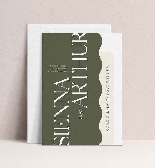 ORCHID LUXE INVITATION 3 CARD SUITE