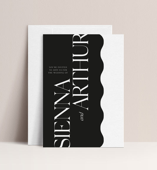ORCHID LUXE INVITATION 2 CARD SUITE