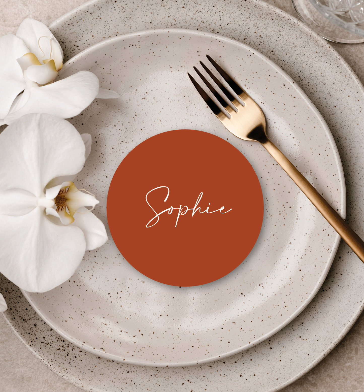 PAMPAS LUXE PLACE CARD