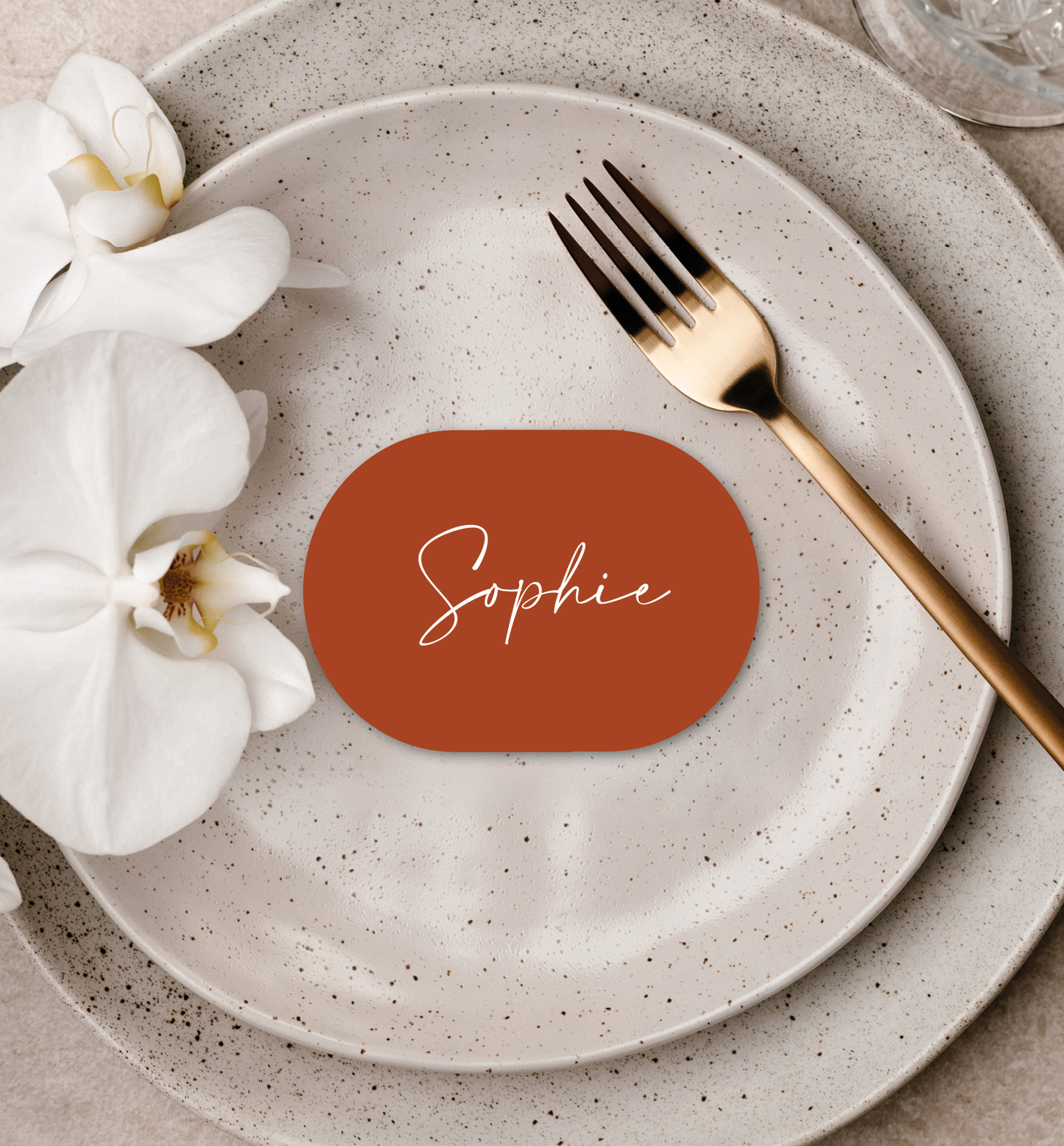 PAMPAS LUXE PLACE CARD