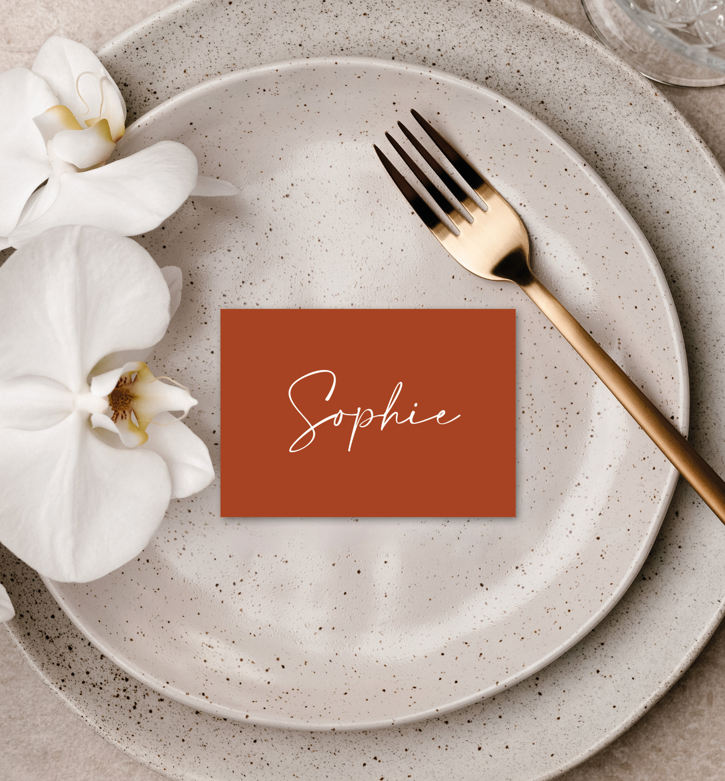 PAMPAS LUXE PLACE CARD