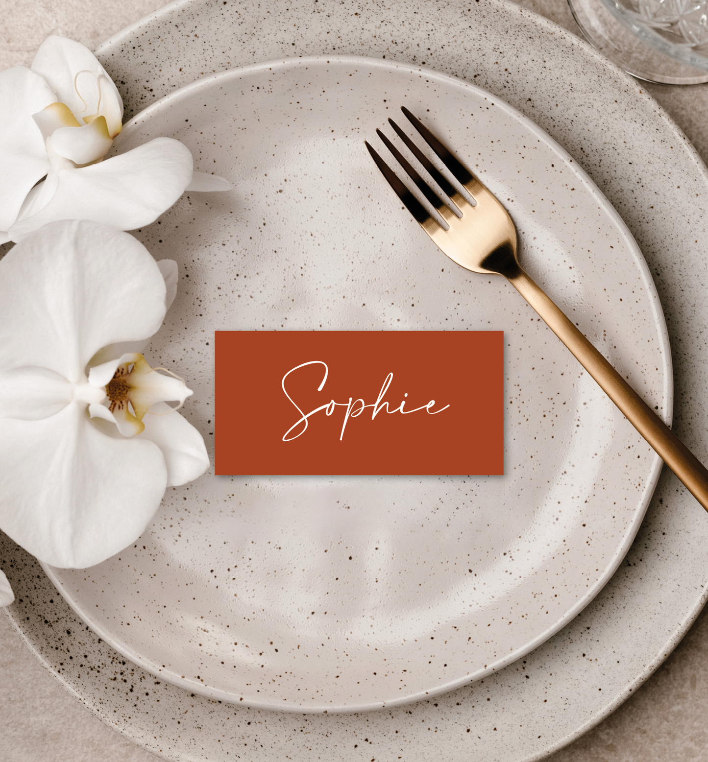 PAMPAS LUXE PLACE CARD