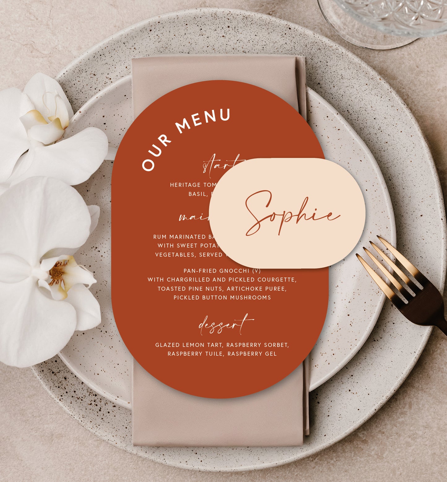 PAMPAS LUXE PLACE SETTING PACKAGE