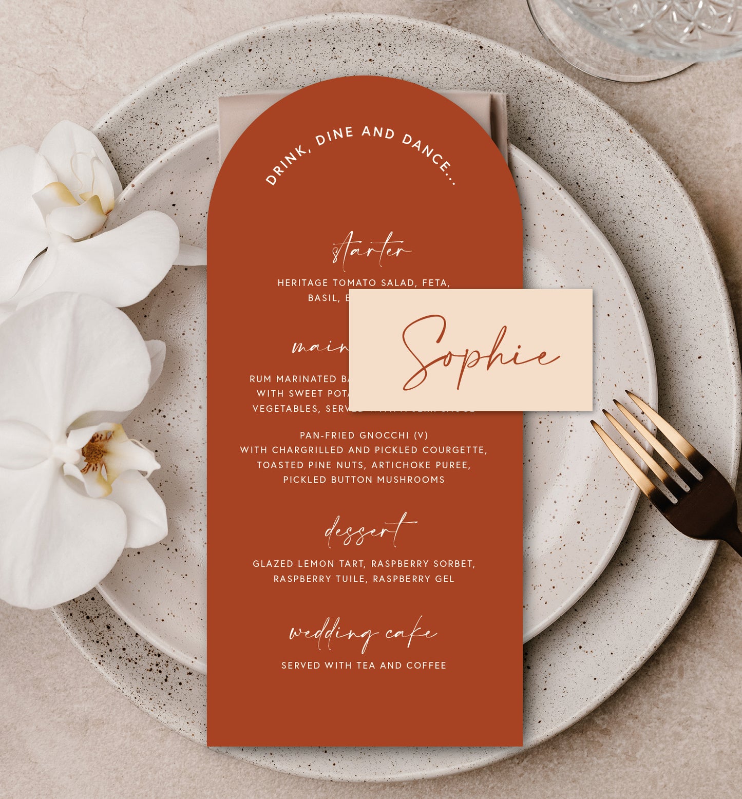 PAMPAS LUXE PLACE SETTING PACKAGE
