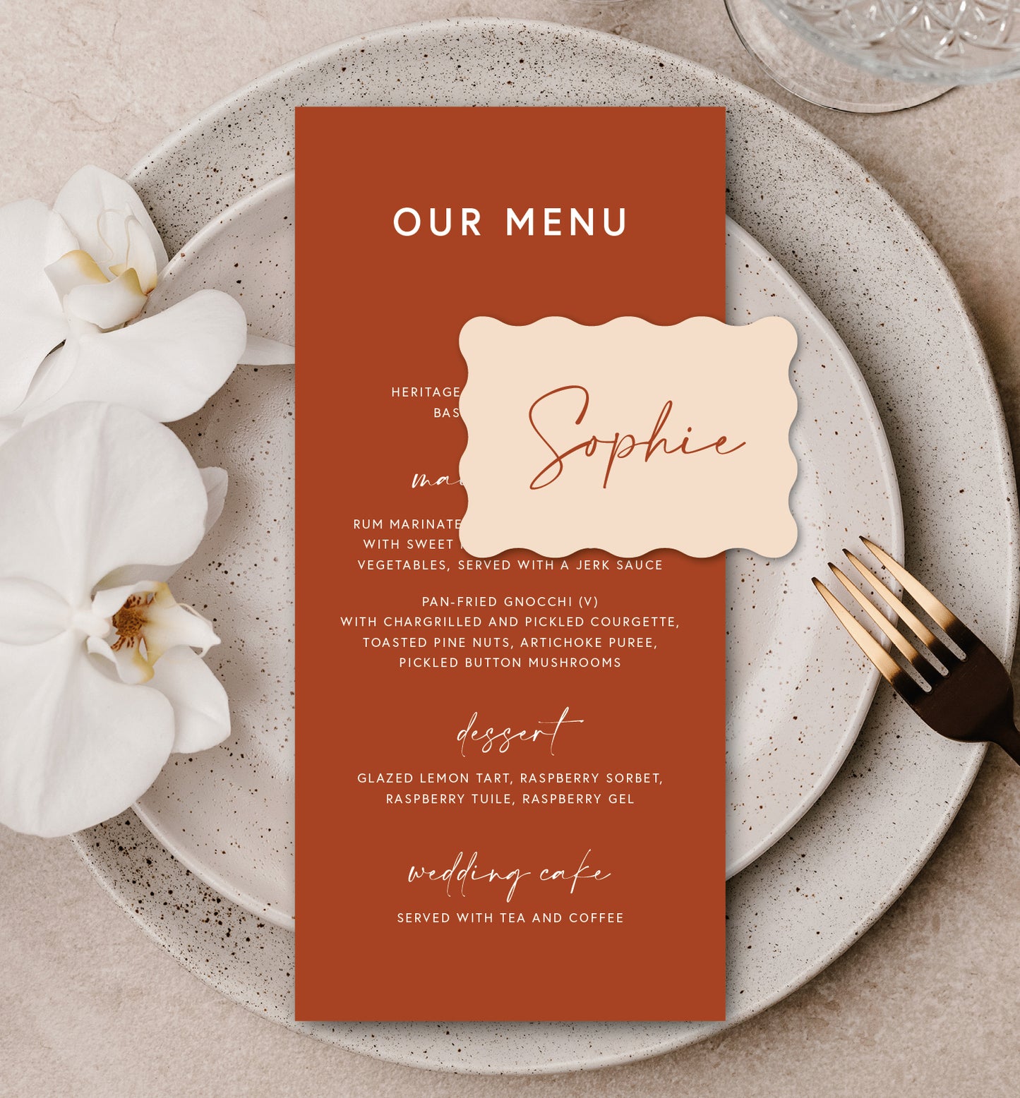 PAMPAS LUXE PLACE SETTING PACKAGE